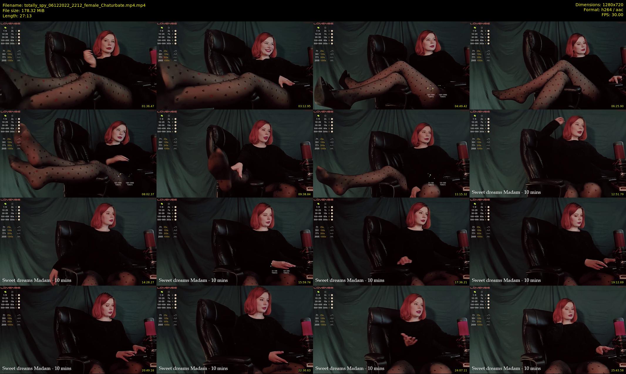 totally_spy — 28 minute Chaturbate female cam show recording, 720p, Dec 6, 2022