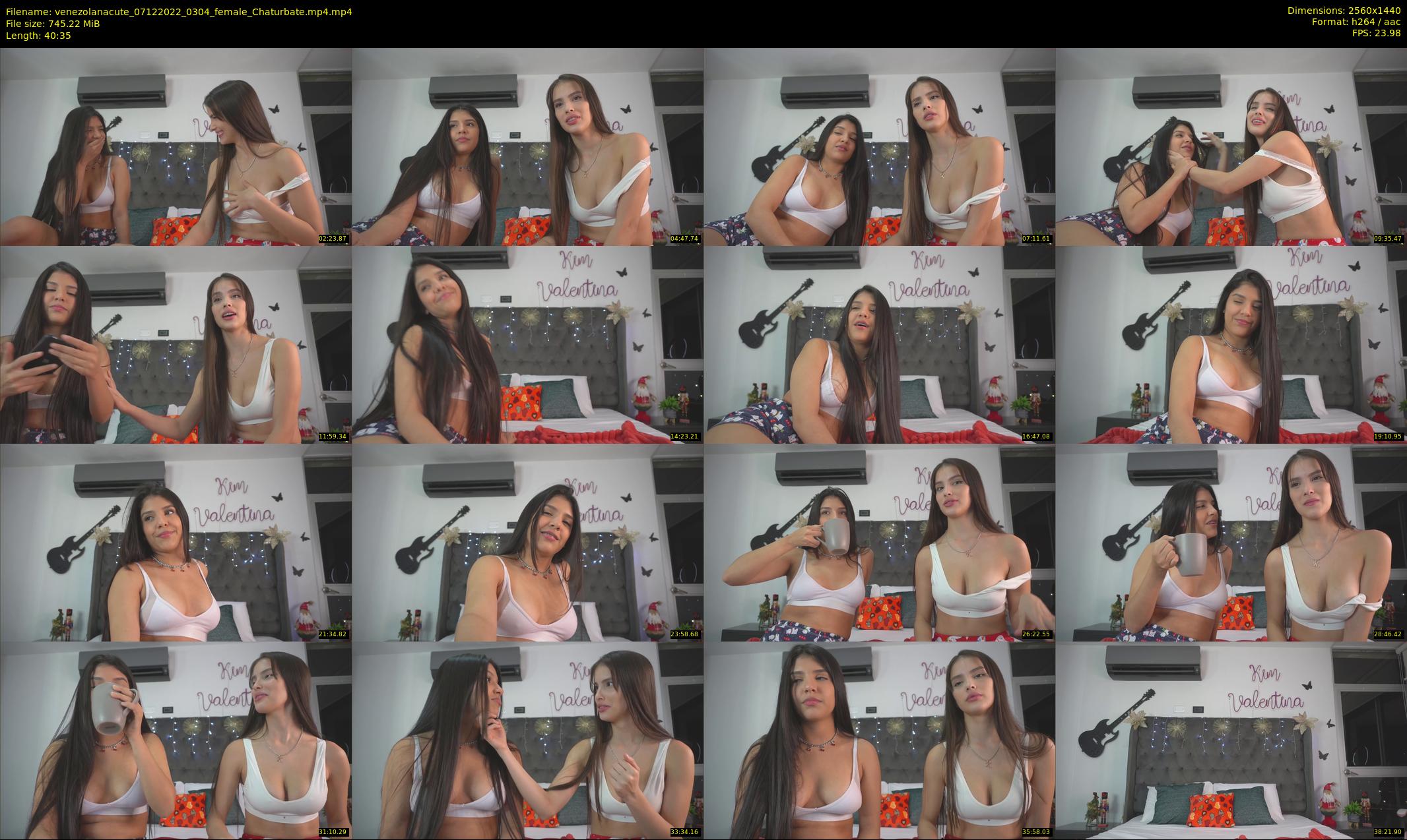 venezolanacute — 41 minute Chaturbate female cam show recording, 1080p, Dec 7, 2022