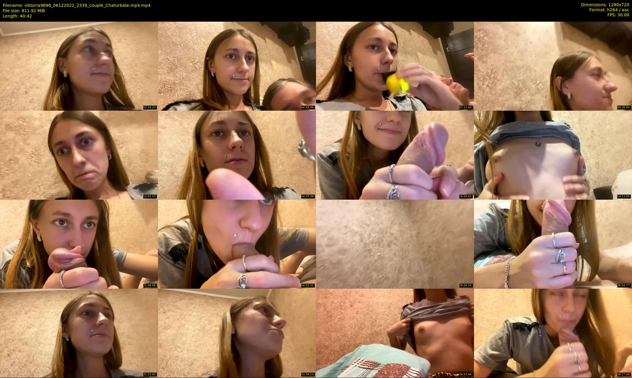 viktoria9898 — 41 minute Chaturbate couple cam show recording, 720p, Dec 6, 2022
