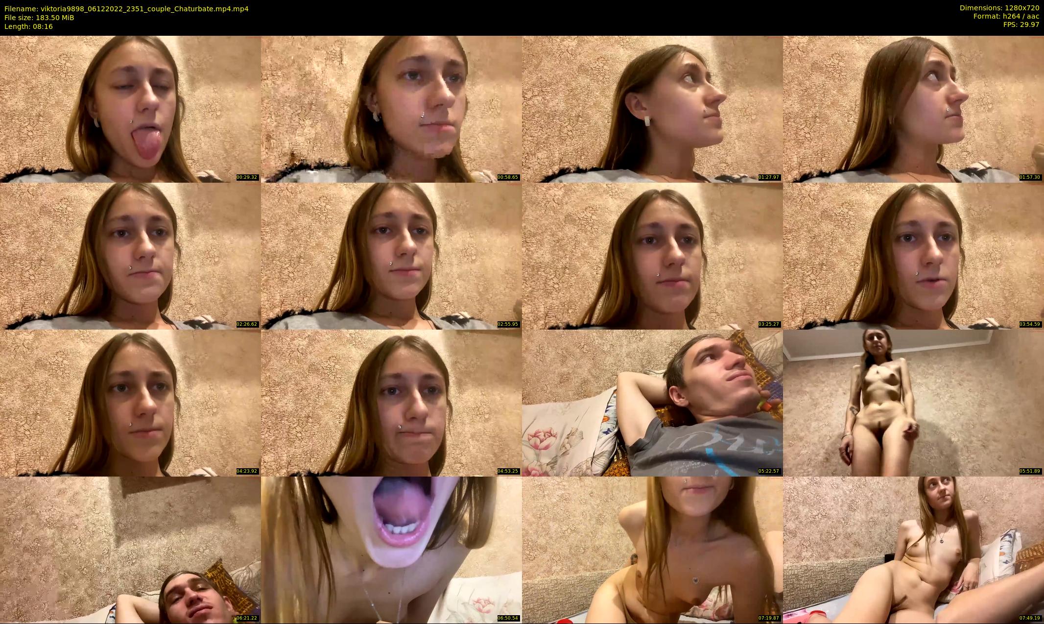 viktoria9898 — 9 minute Chaturbate couple cam show recording, 720p, Dec 6, 2022