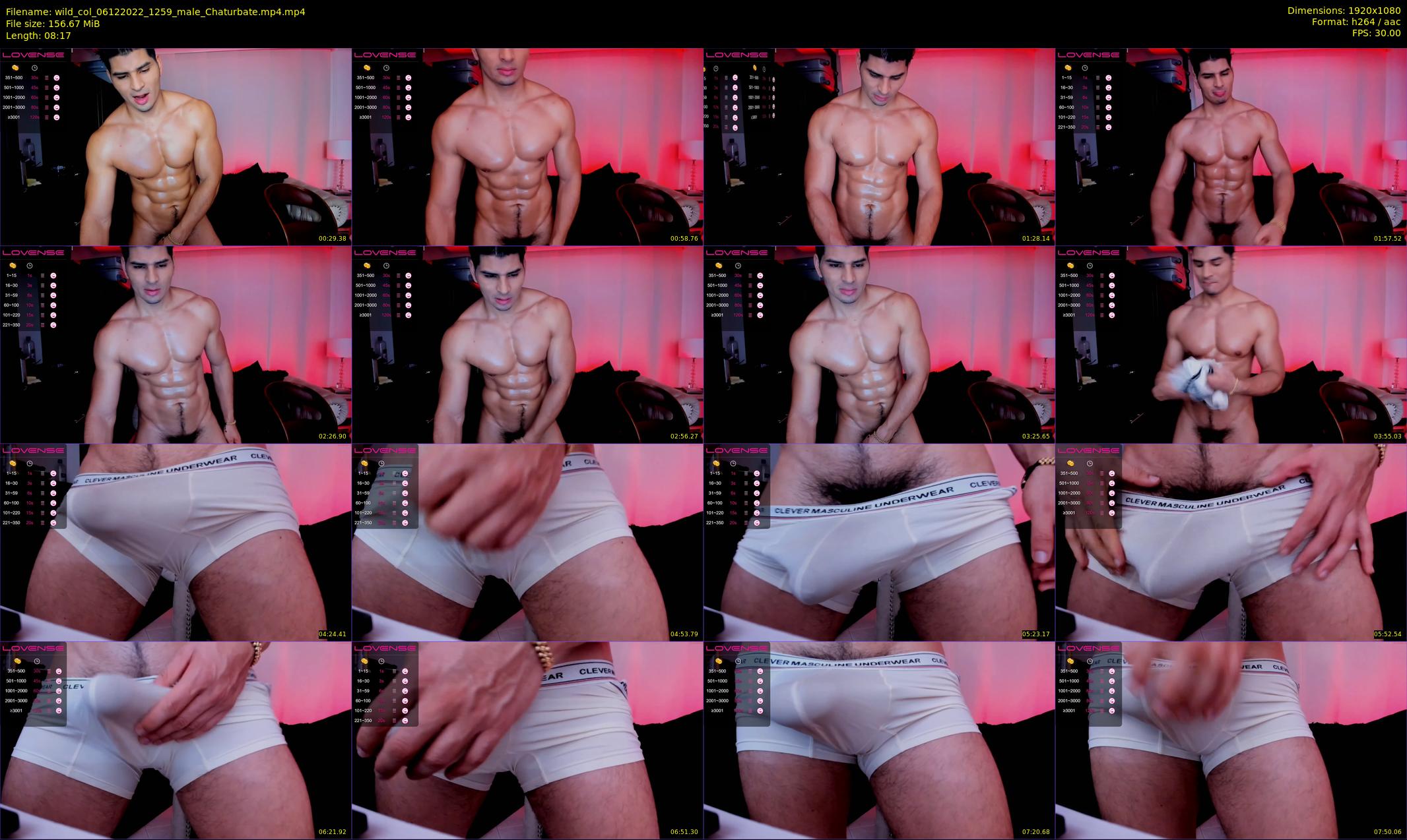 wild_col — 9 minute Chaturbate male cam show recording, 1080p, Dec 6, 2022