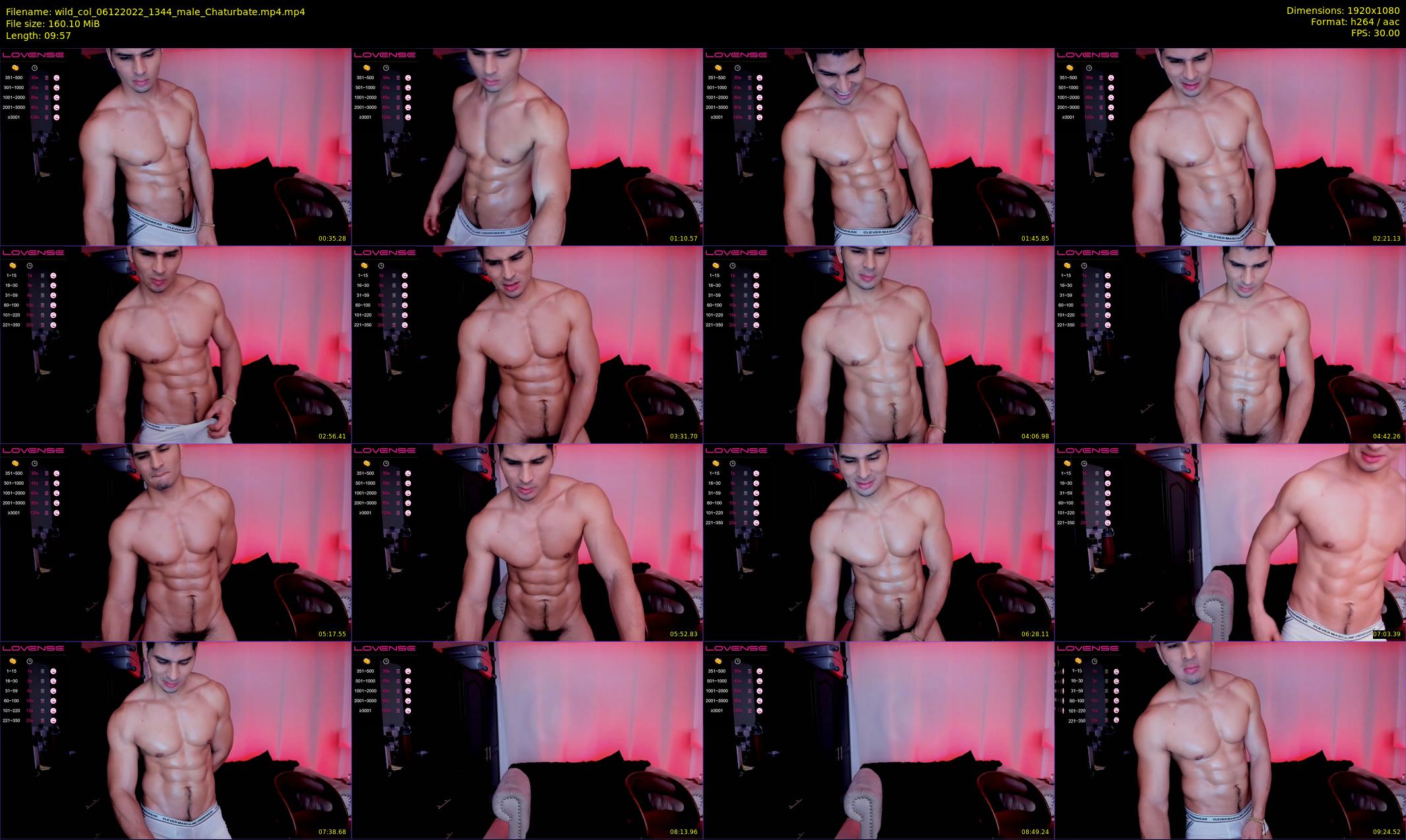 wild_col — 10 minute Chaturbate male cam show recording, 1080p, Dec 6, 2022