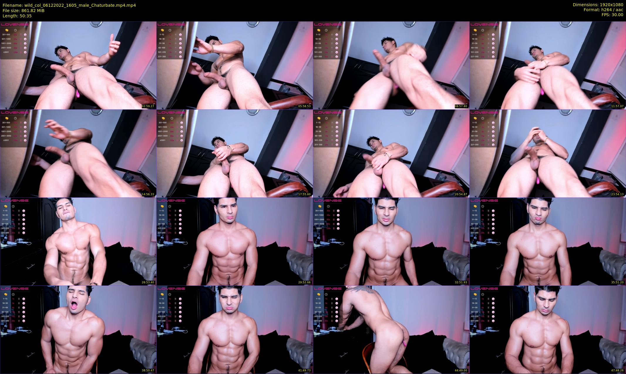 wild_col — 51 minute Chaturbate male cam show recording, 1080p, Dec 6, 2022
