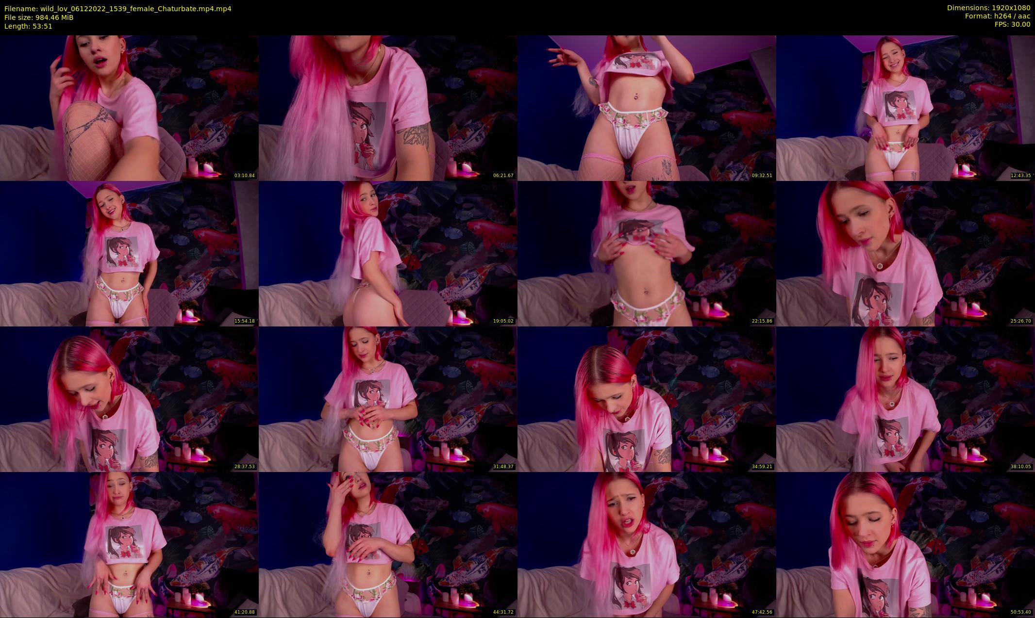 wild_lov — 54 minute Chaturbate female cam show recording, 1080p, Dec 6, 2022