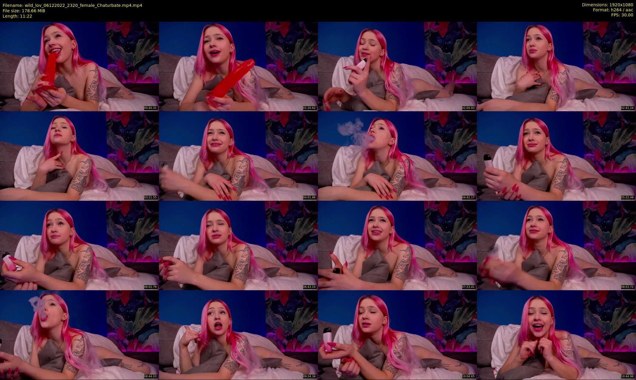 wild_lov — 12 minute Chaturbate female cam show recording, 1080p, Dec 6, 2022