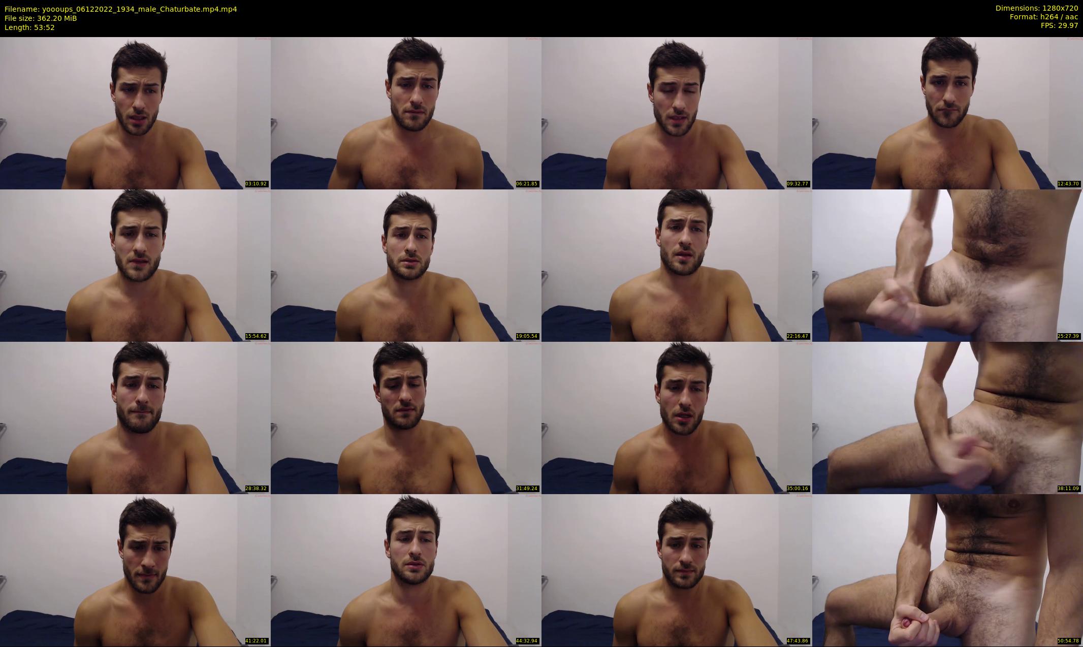 yoooups — 54 minute Chaturbate male cam show recording, 720p, Dec 6, 2022