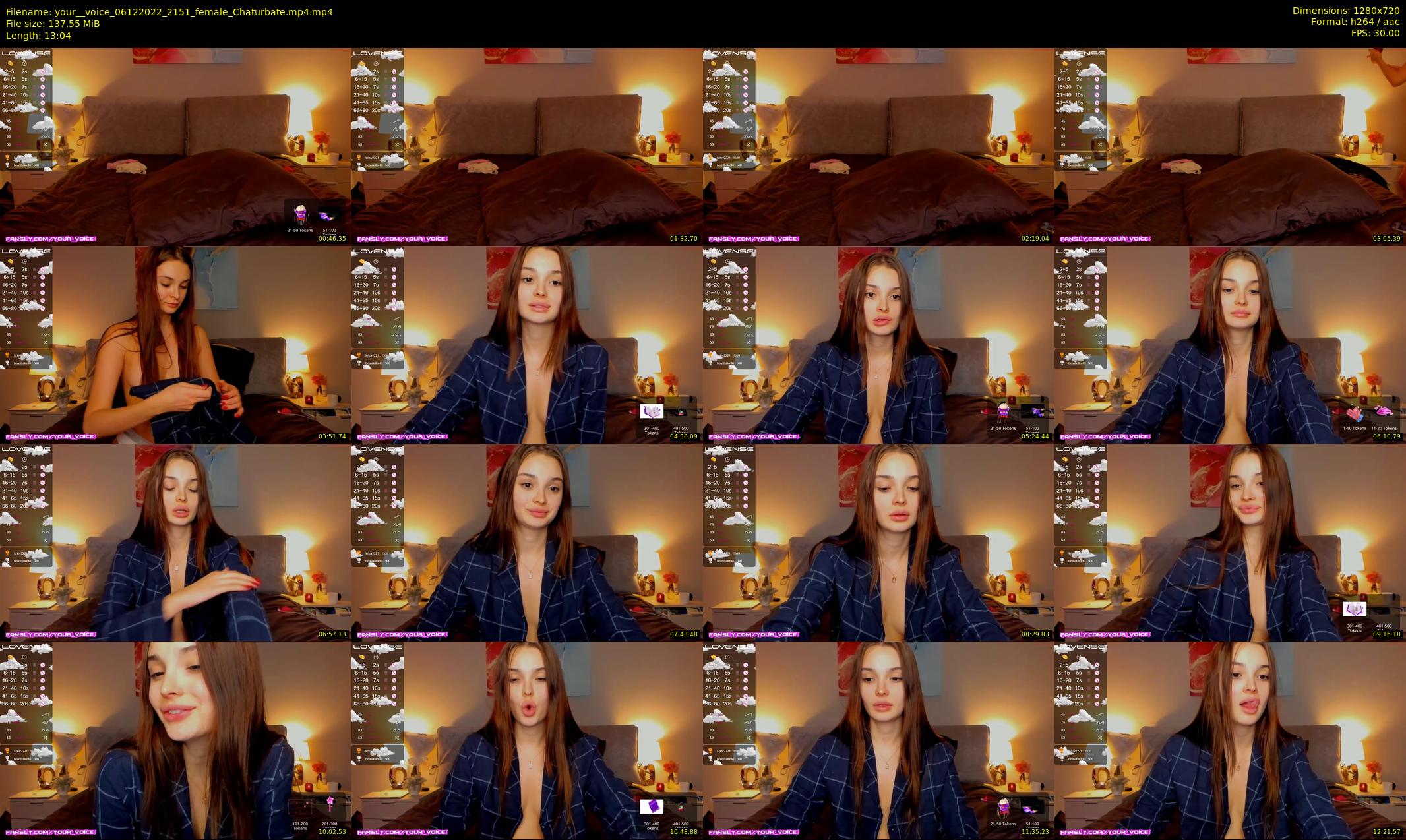 your__voice — 14 minute Chaturbate female cam show recording, 720p, Dec 6, 2022