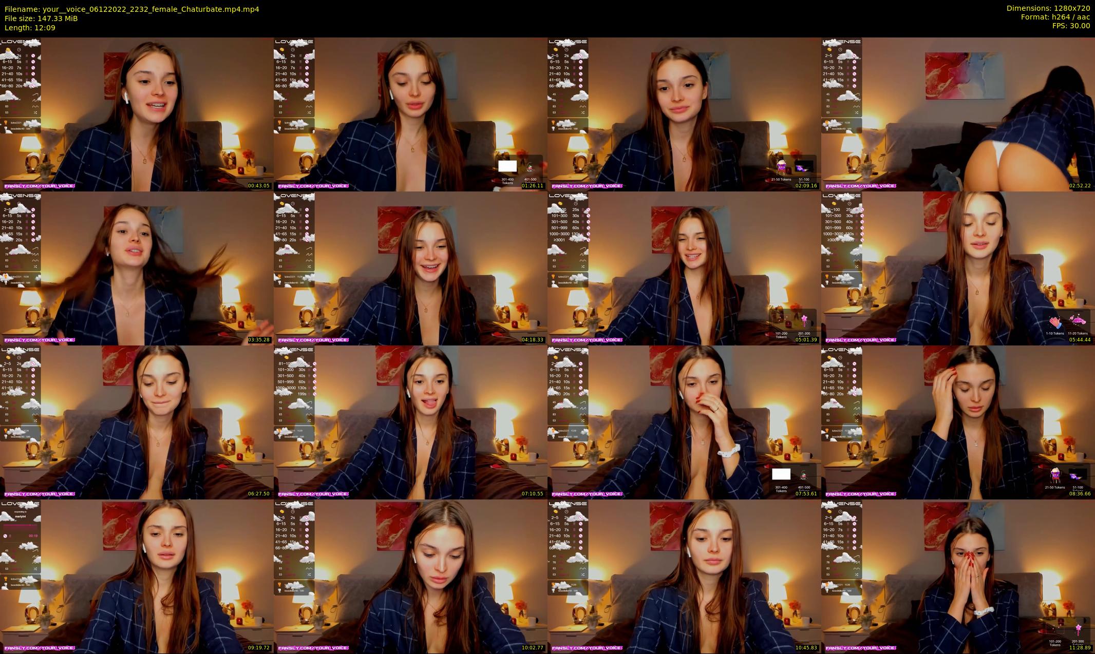 your__voice — 13 minute Chaturbate female cam show recording, 720p, Dec 6, 2022