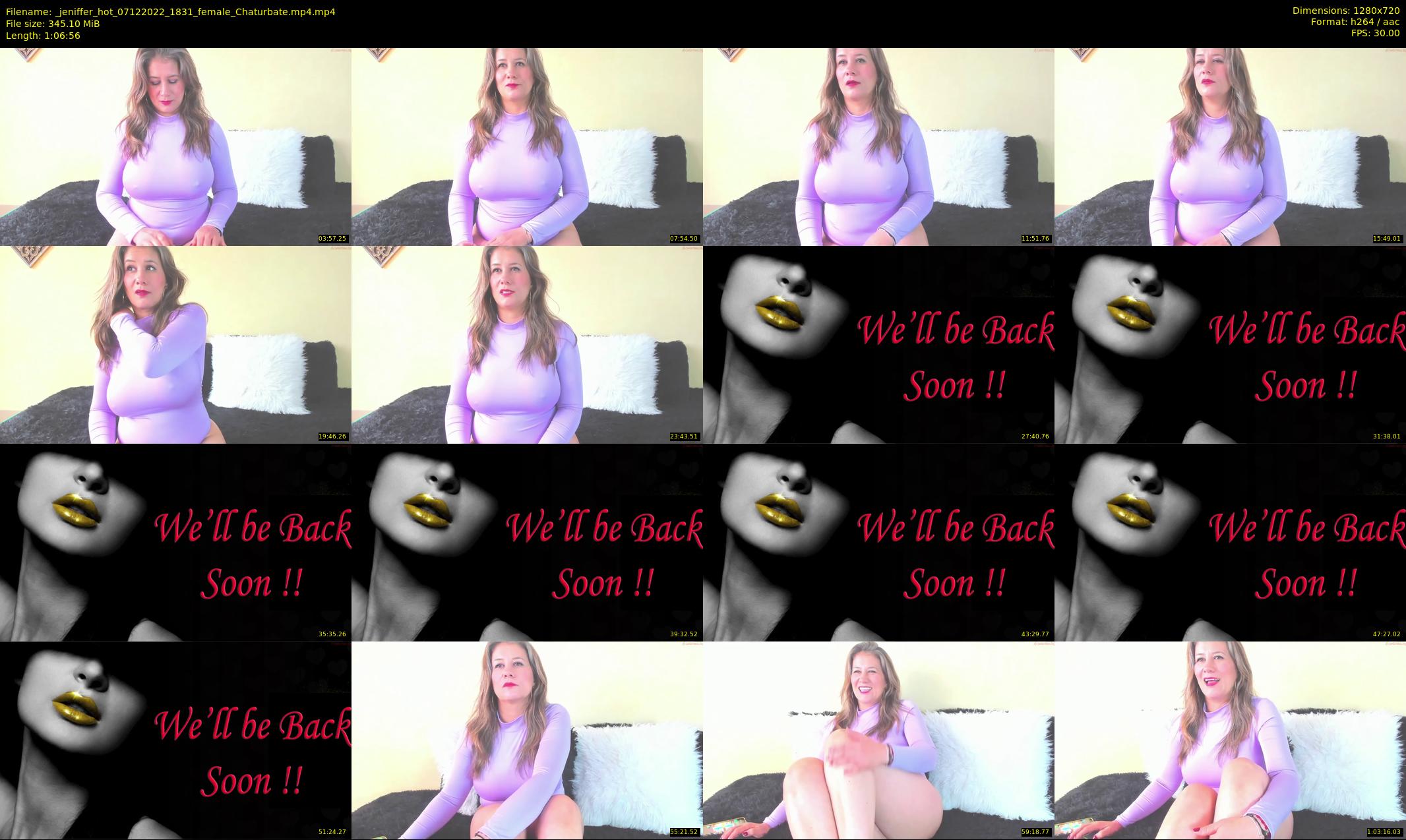 _jeniffer_hot — 67 minute Chaturbate female cam show recording, 720p, Dec 7, 2022