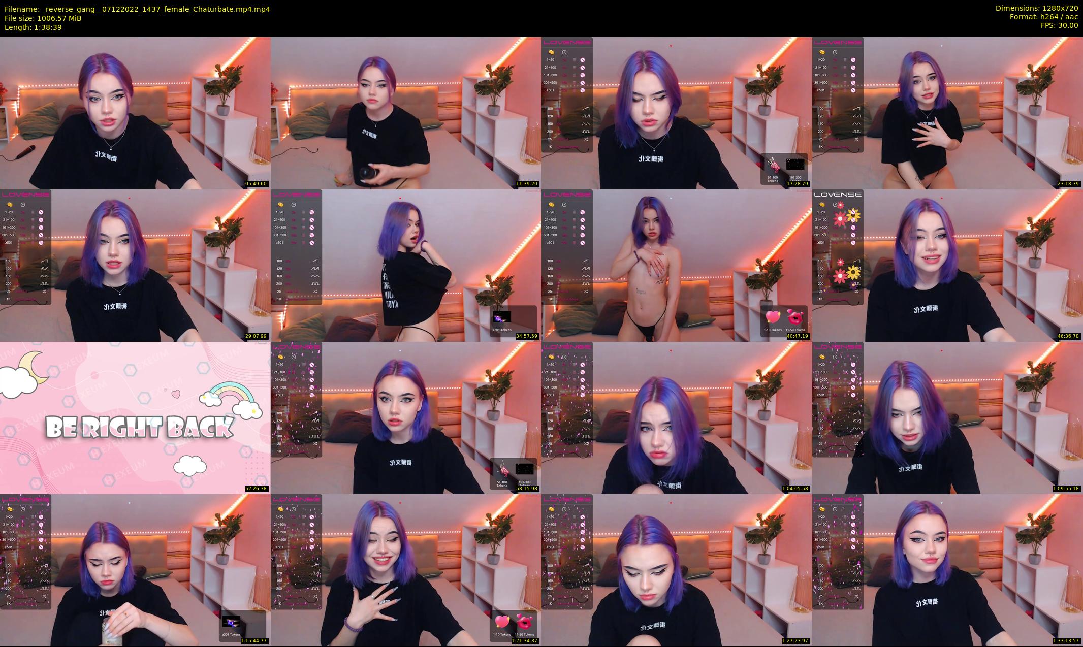 _reverse_gang_ — 99 minute Chaturbate couple cam show recording, 720p, Dec 7, 2022