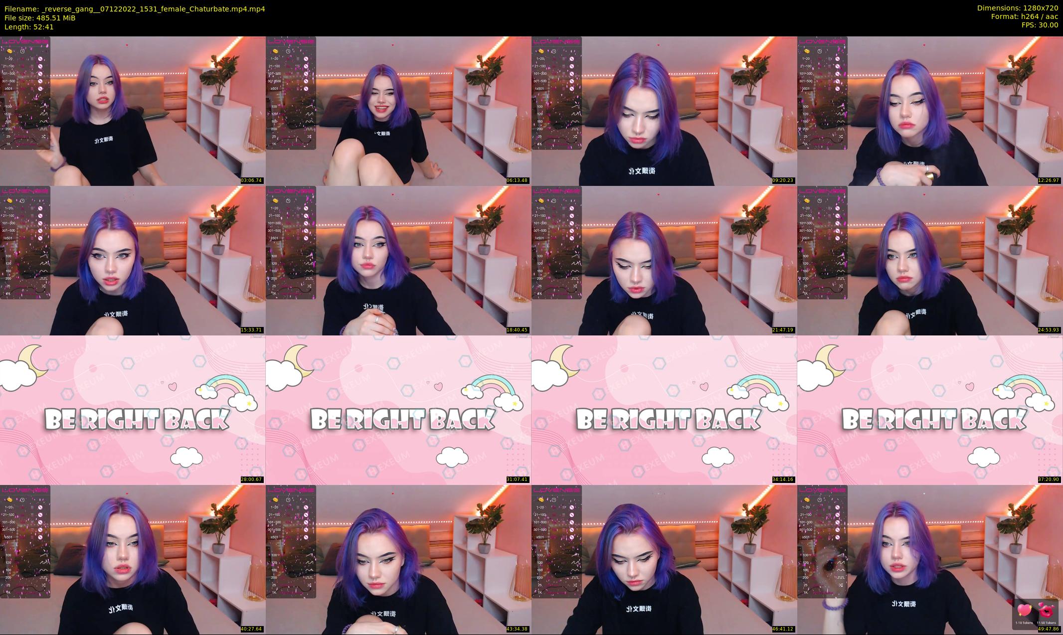 _reverse_gang_ — 53 minute Chaturbate couple cam show recording, 720p, Dec 7, 2022