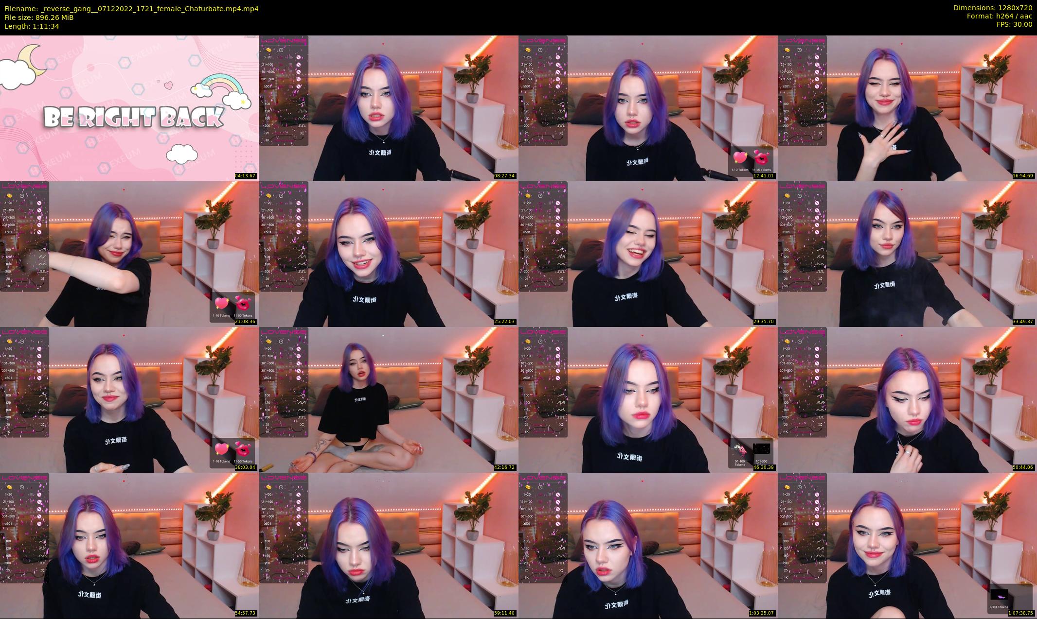 _reverse_gang_ — 72 minute Chaturbate couple cam show recording, 720p, Dec 7, 2022