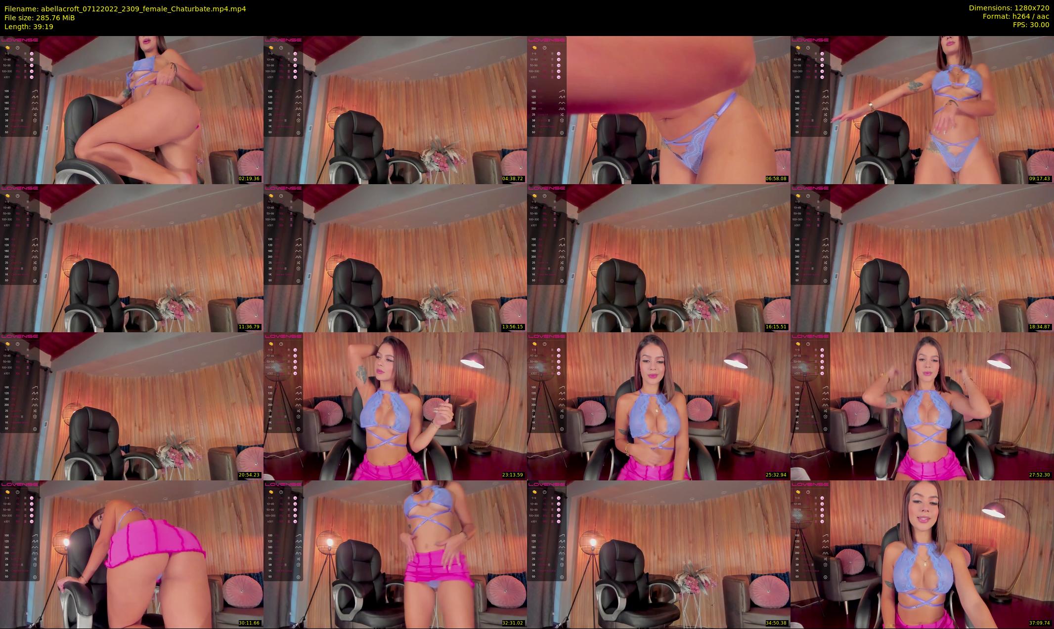 abellacroft — 40 minute Chaturbate female cam show recording, 720p, Dec 7, 2022