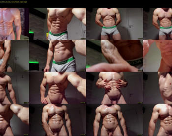 adam_muscle_ — 52 minute Chaturbate male cam show recording, 1080p, Dec 7, 2022