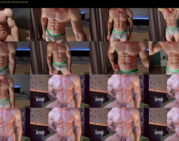 adam_muscle_ — 75 minute Chaturbate male cam show recording, 1080p, Dec 7, 2022