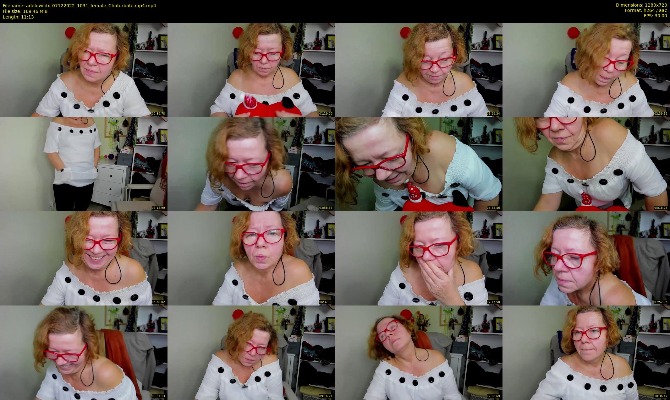 adelewildx — 12 minute Chaturbate female cam show recording, 720p, Dec 7, 2022