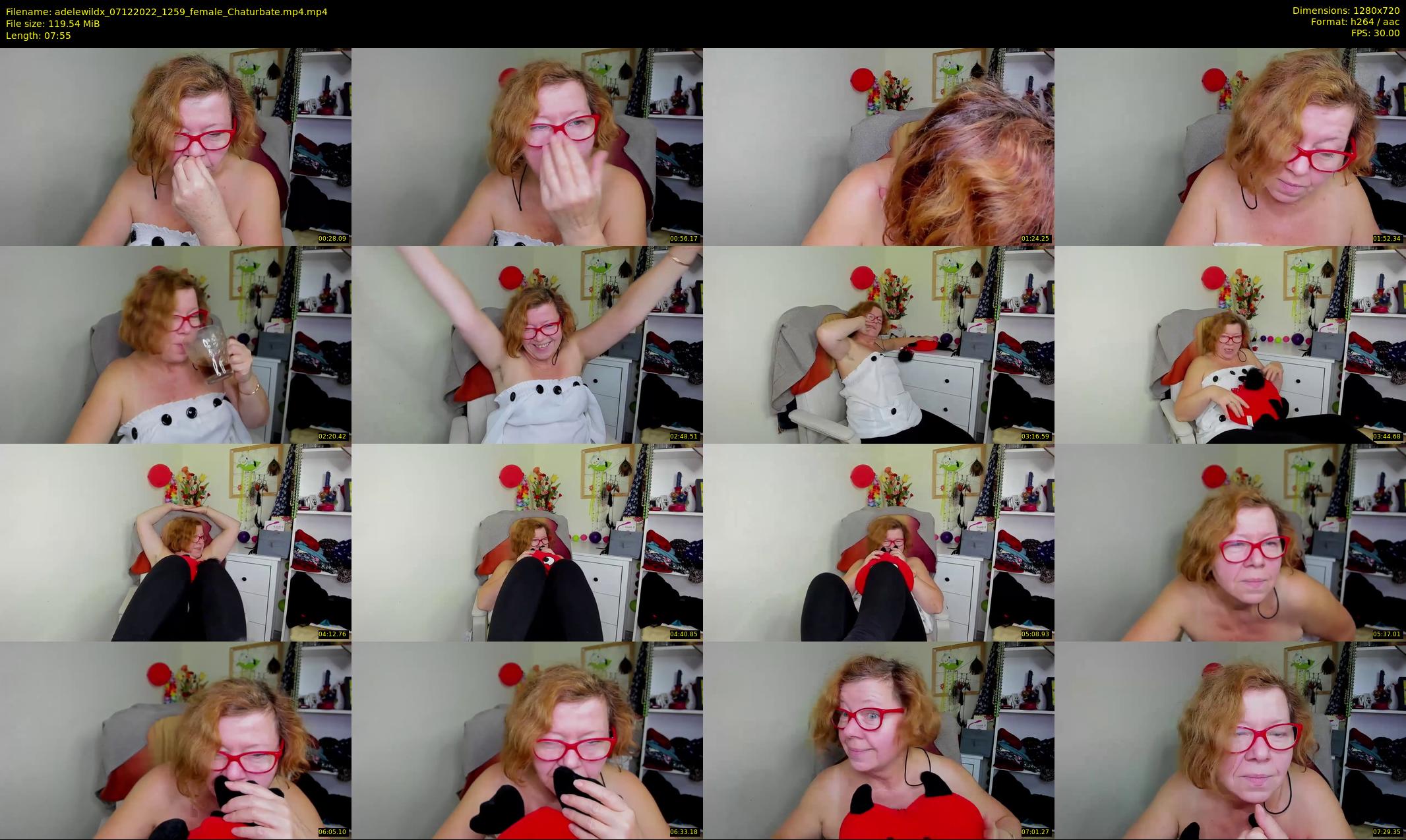 adelewildx — 8 minute Chaturbate female cam show recording, 720p, Dec 7, 2022