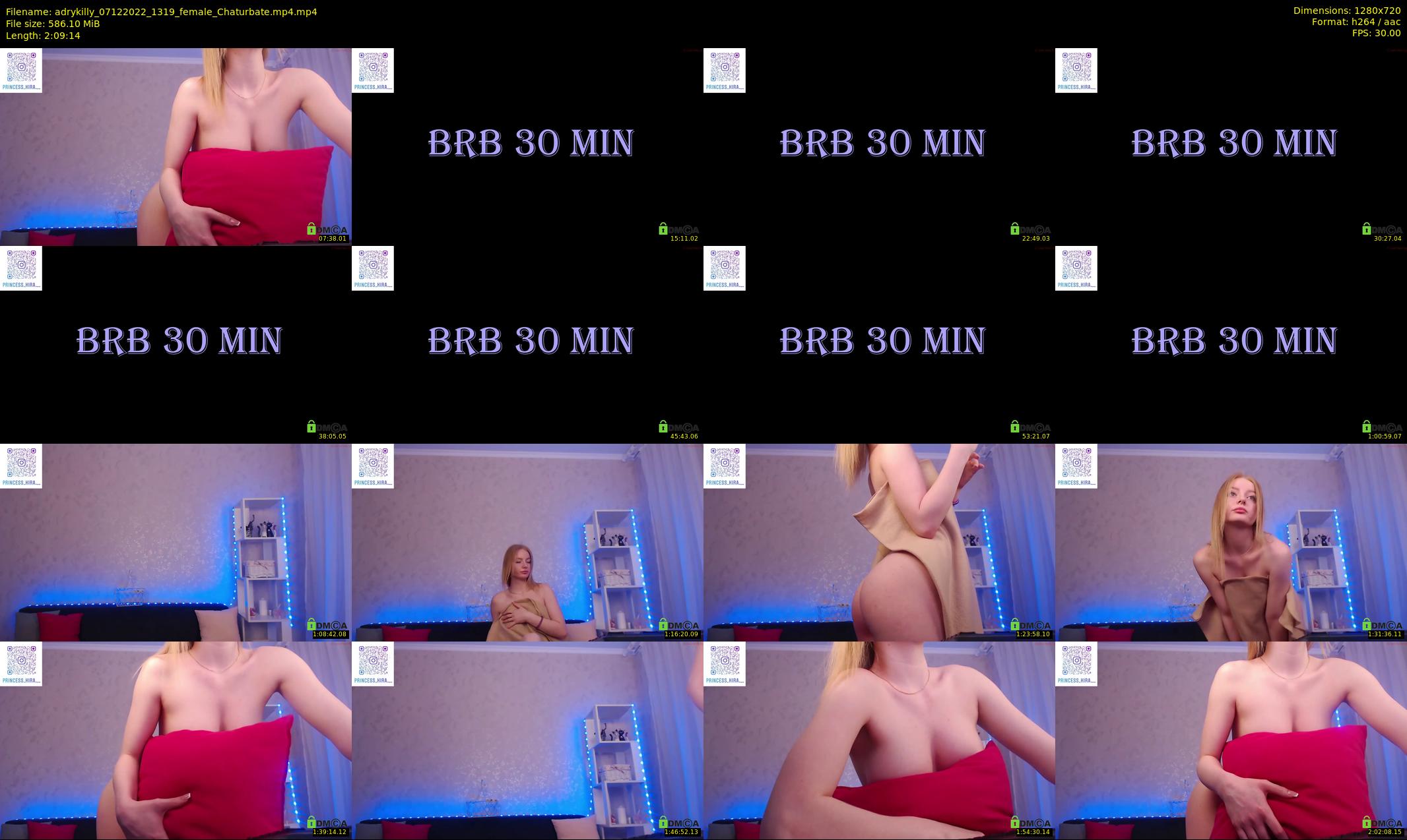 adrykilly — 130 minute Chaturbate female cam show recording, 720p, Dec 7, 2022