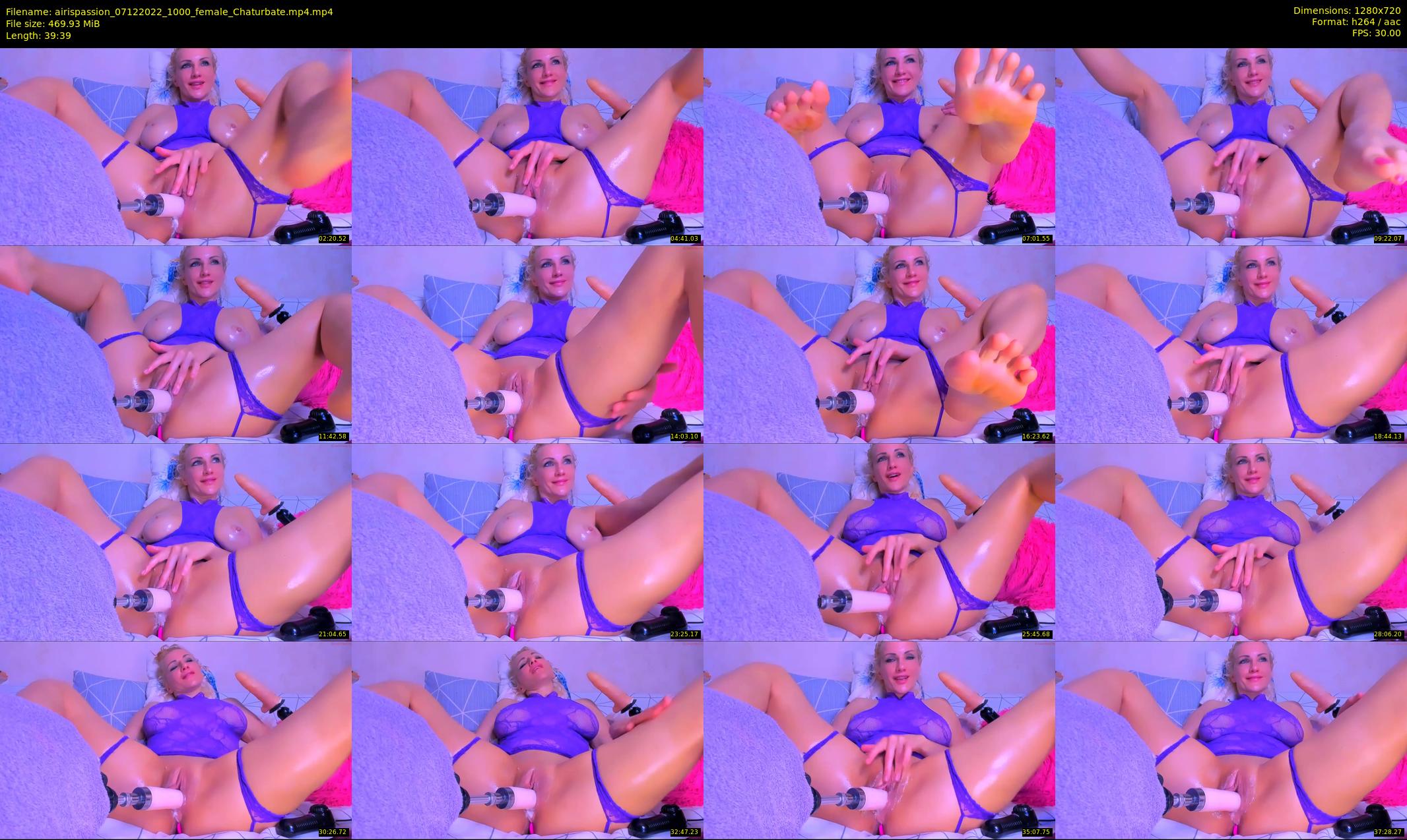 airispassion — 40 minute Chaturbate female cam show recording, 720p, Dec 7, 2022
