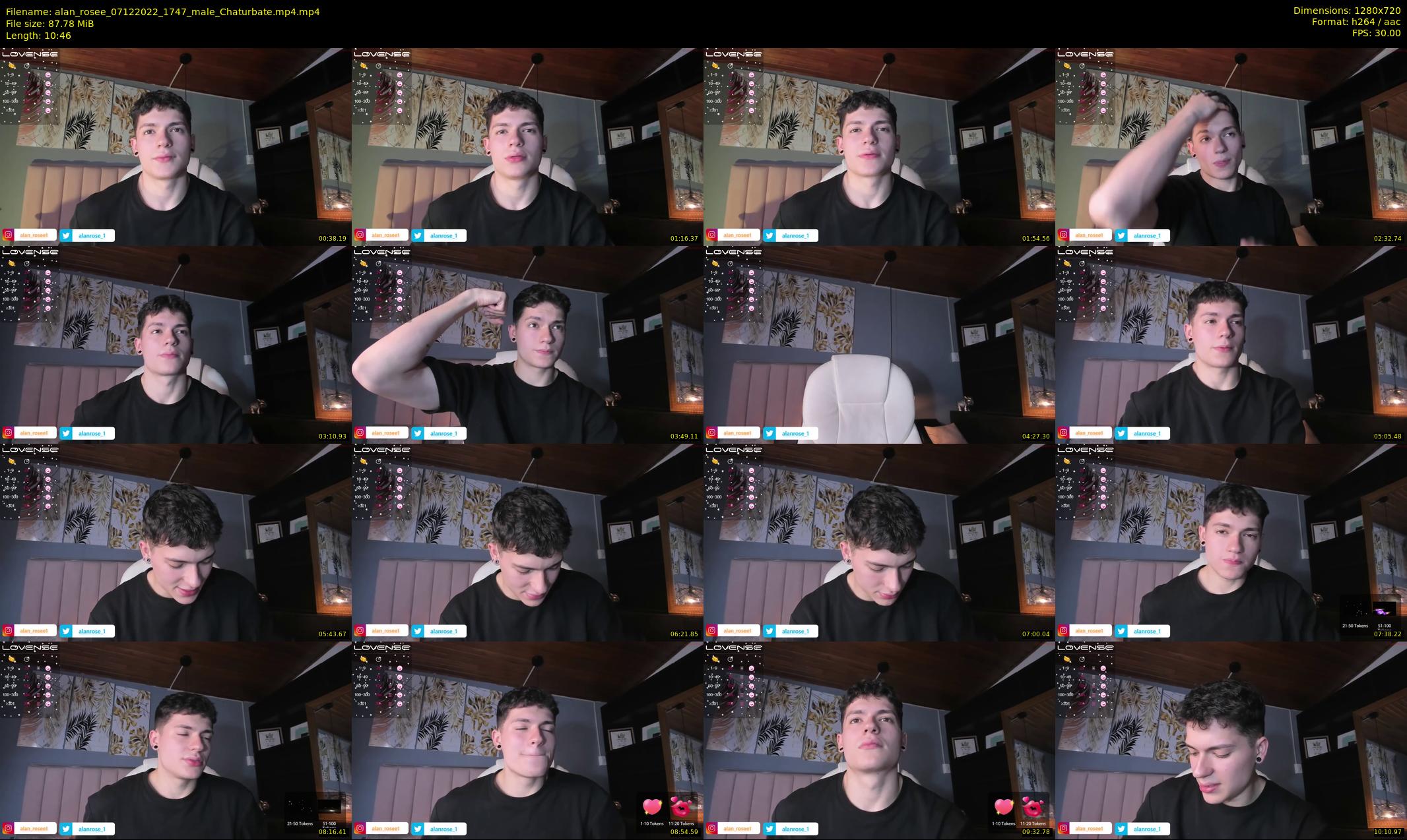 alan_rosee — 11 minute Chaturbate male cam show recording, 720p, Dec 7, 2022