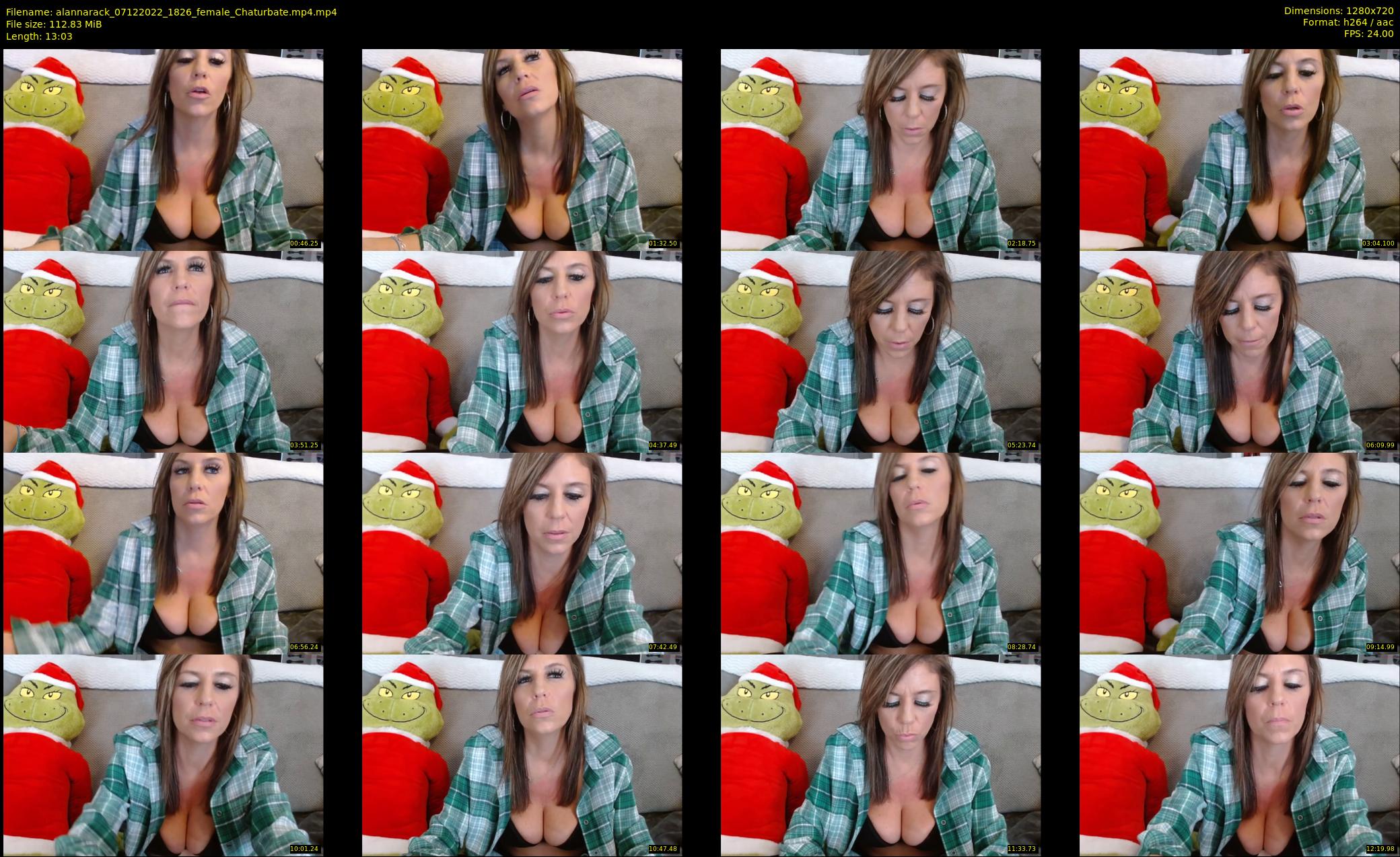alannarack — 14 minute Chaturbate female cam show recording, 720p, Dec 7, 2022