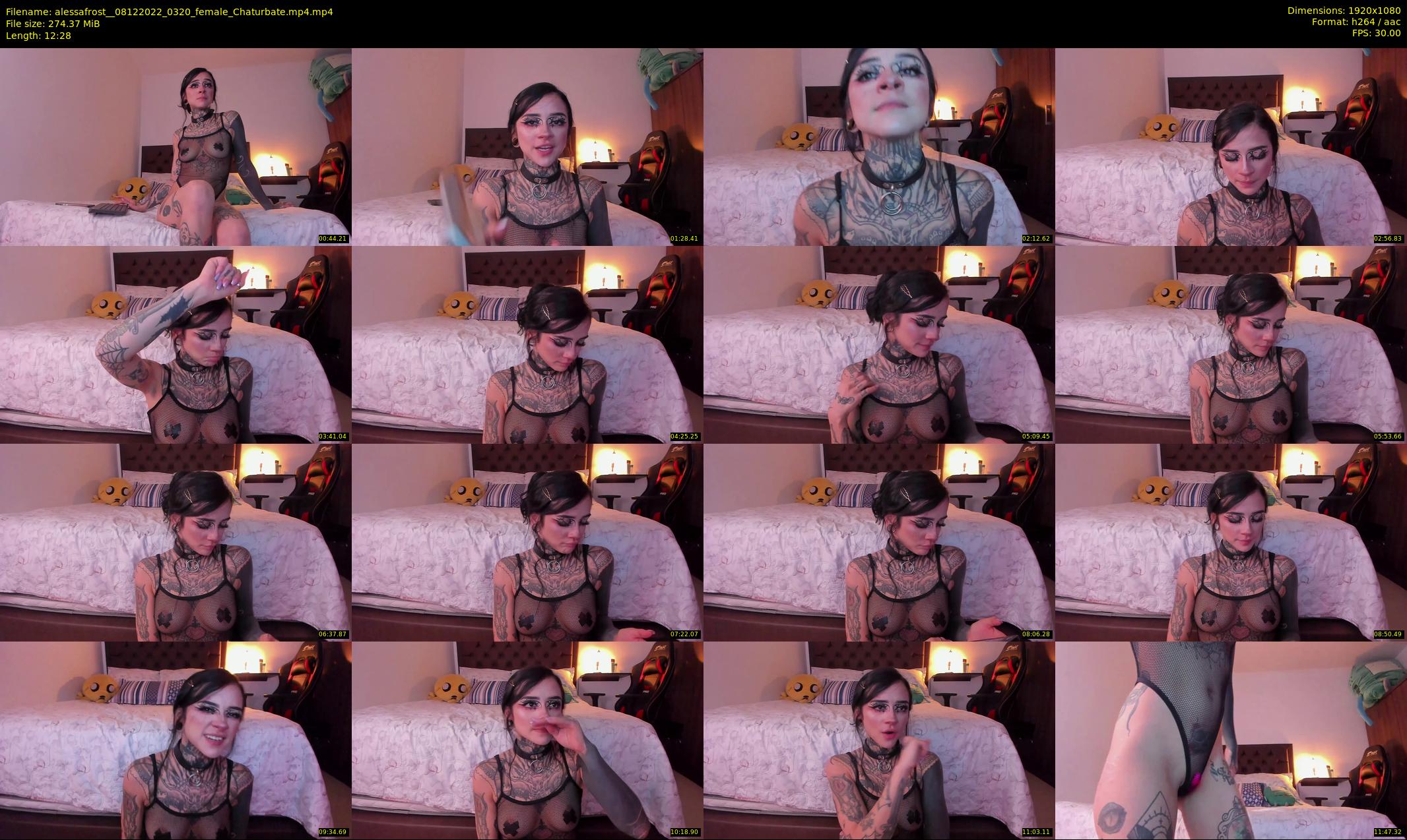 alessafrost_ — 13 minute Chaturbate female cam show recording, 1080p, Dec 8, 2022
