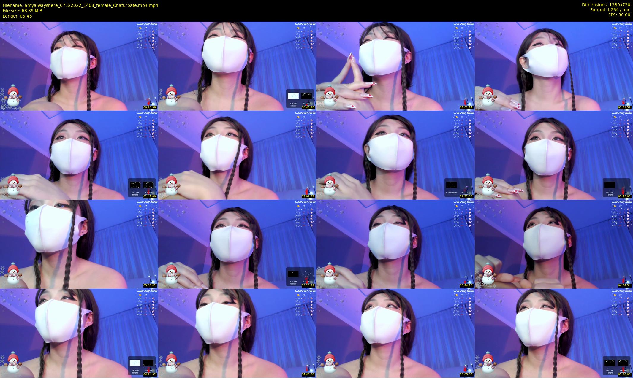 amyalwayshere — 6 minute Chaturbate female cam show recording, 720p, Dec 7, 2022