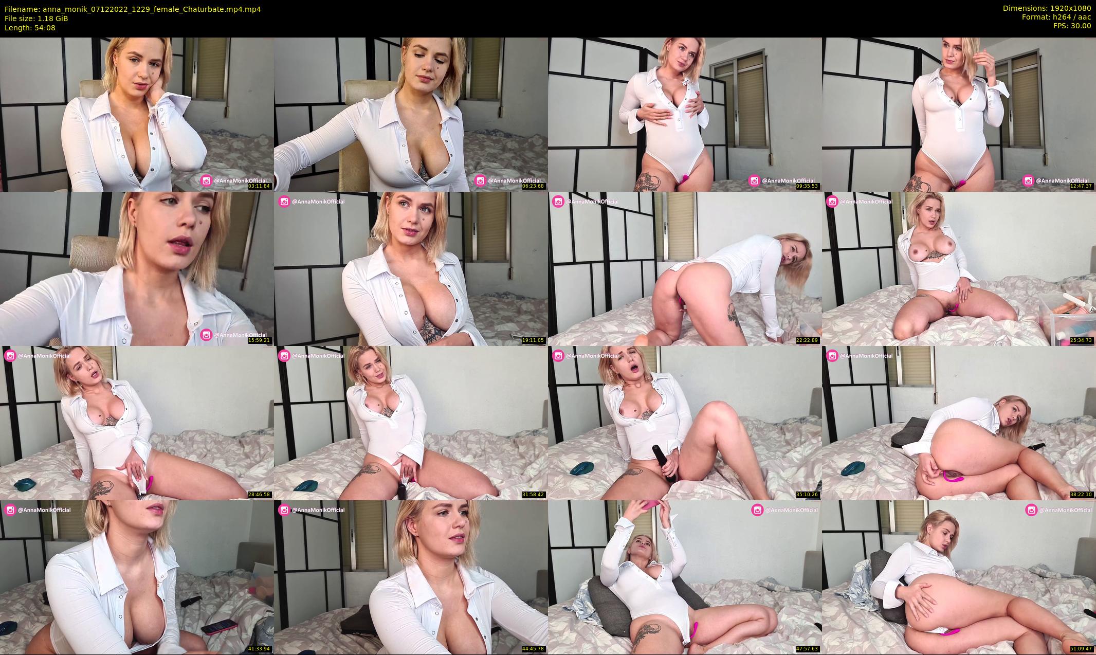 anna_monik — 55 minute Chaturbate couple cam show recording, 1080p, Dec 7, 2022
