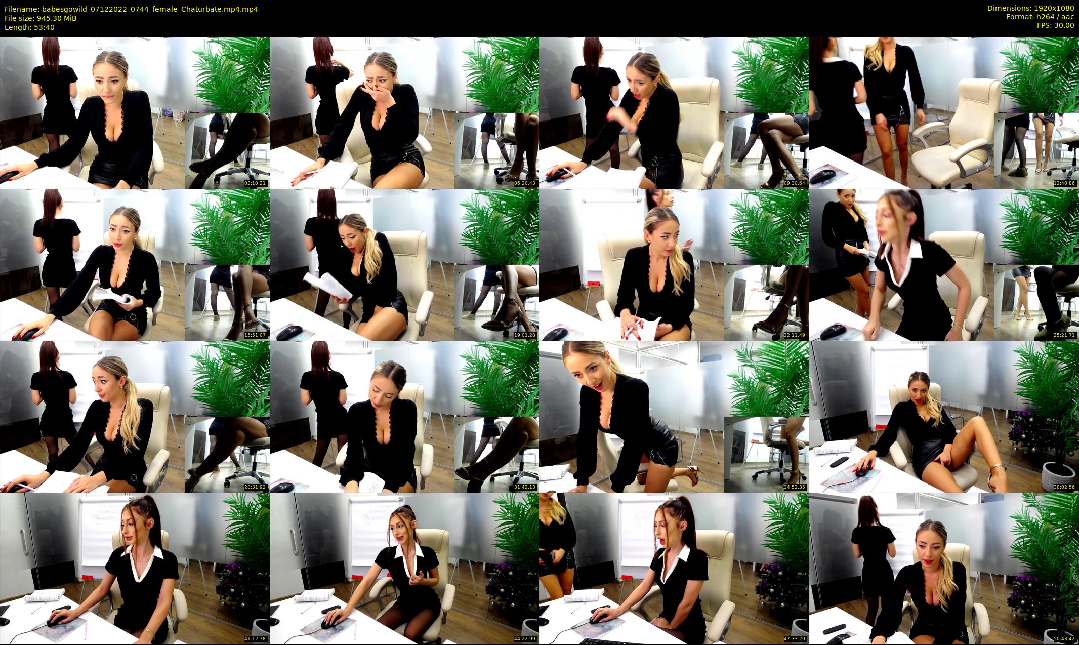 babesgowild — 54 minute Chaturbate couple cam show recording, 1080p, Dec 7, 2022