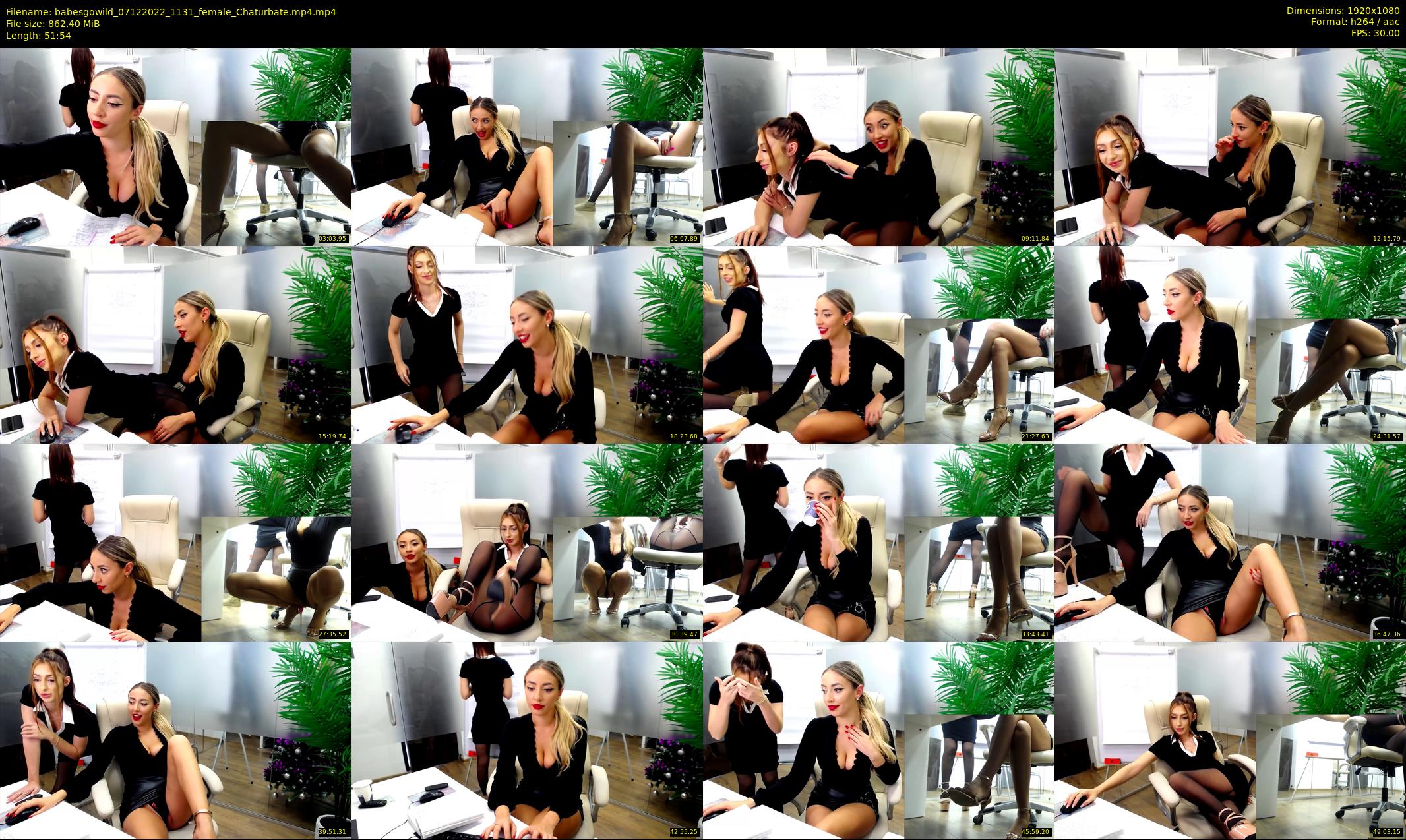 babesgowild — 52 minute Chaturbate couple cam show recording, 1080p, Dec 7, 2022