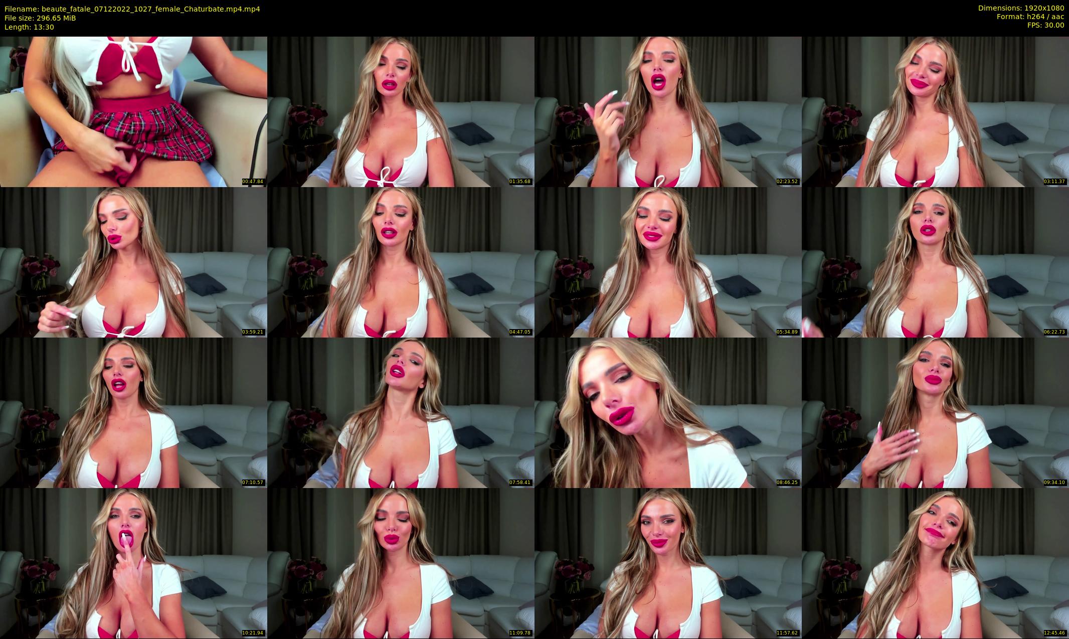 beaute_fatale — 14 minute Chaturbate female cam show recording, 1080p, Dec 7, 2022