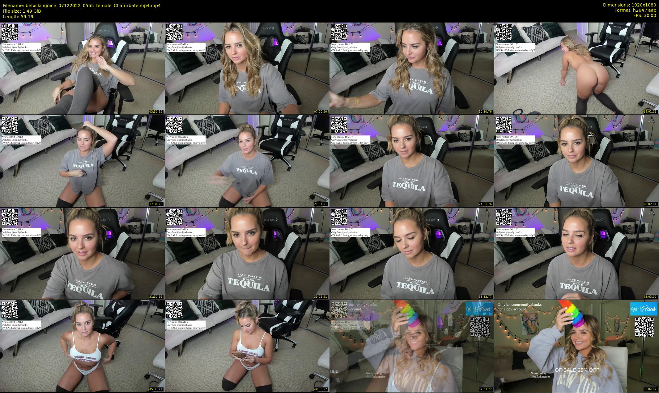 befxckingnice — 60 minute Chaturbate female cam show recording, 1080p, Dec 7, 2022