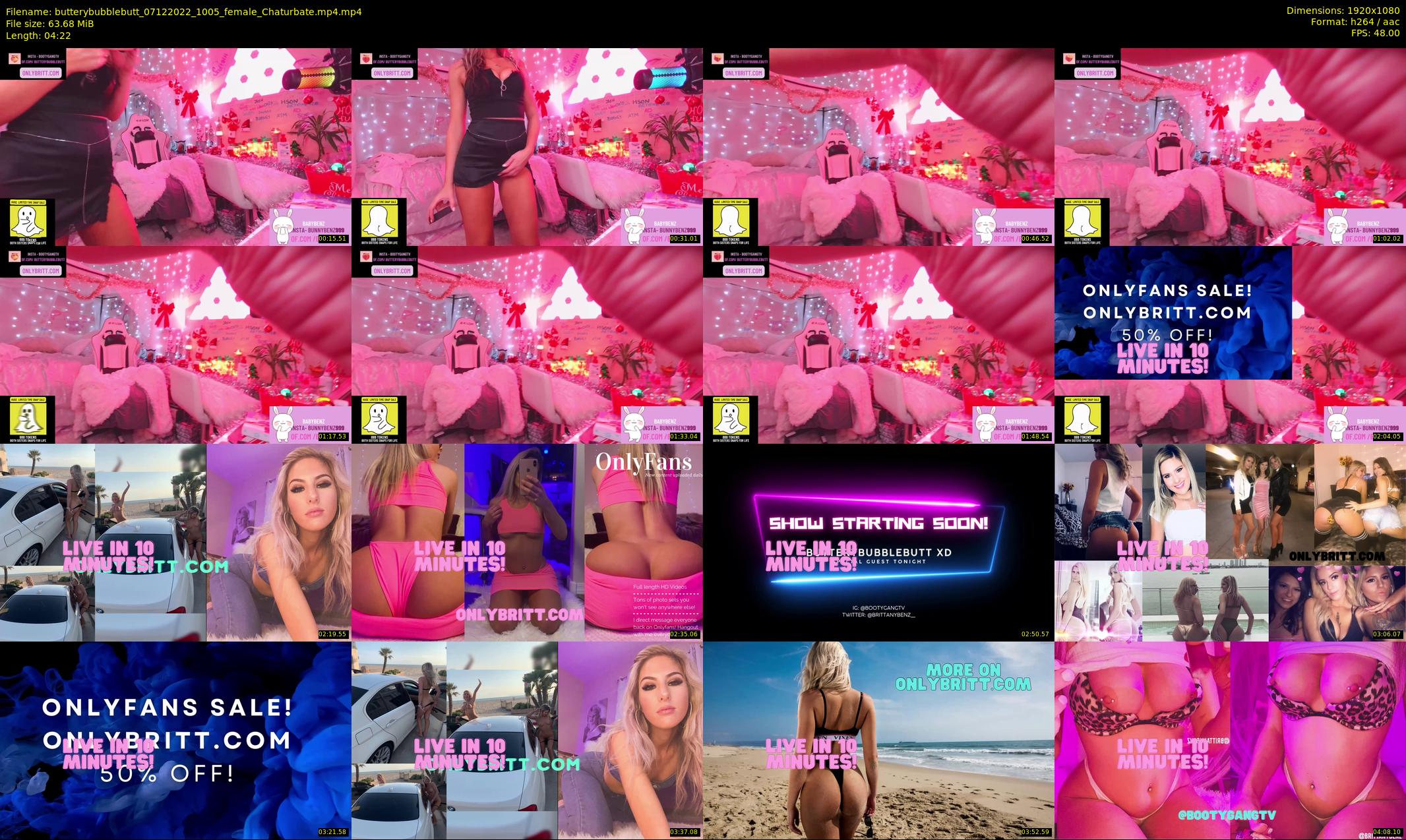 butterybubblebutt — 5 minute Chaturbate couple cam show recording, 1080p, Dec 7, 2022