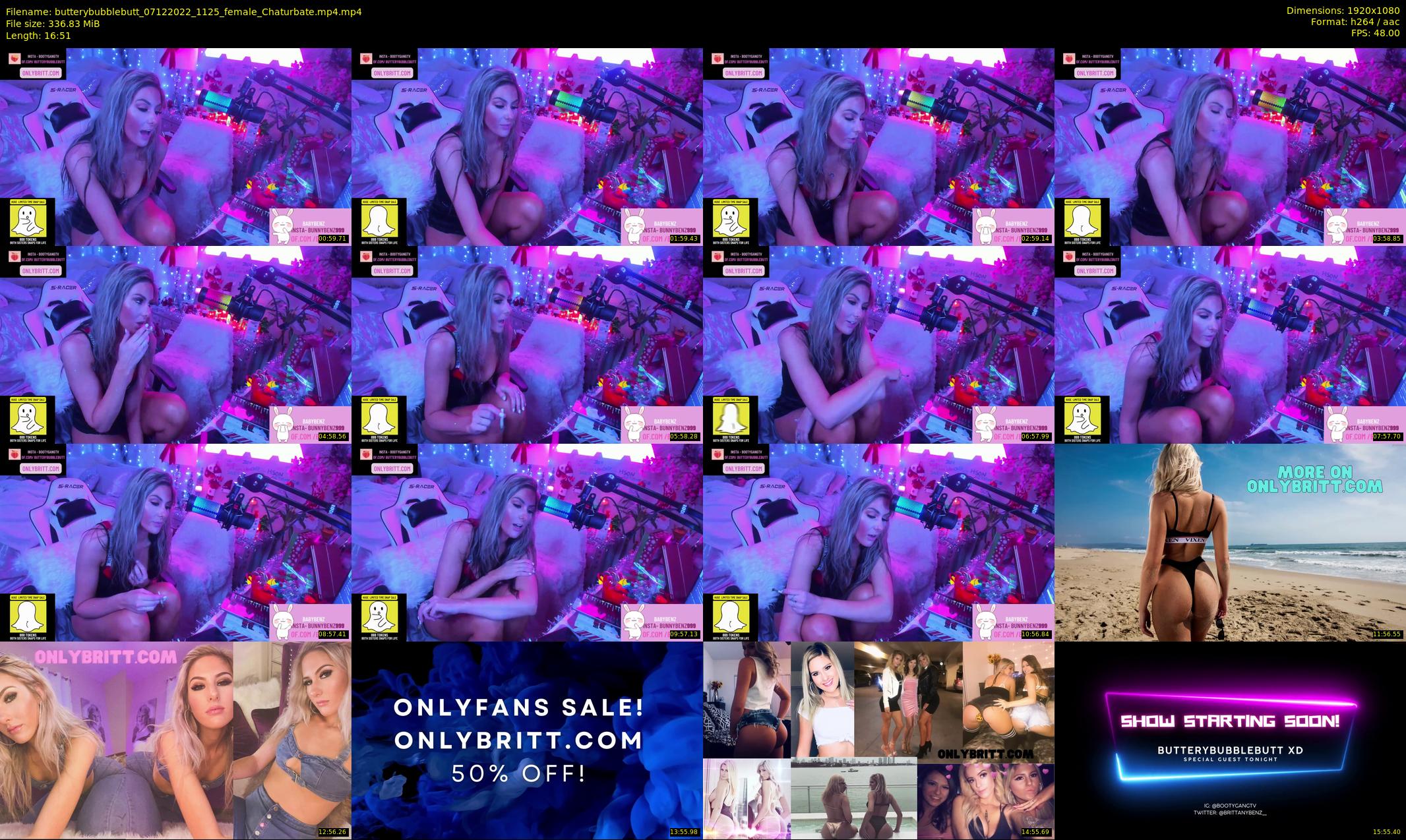 butterybubblebutt — 17 minute Chaturbate couple cam show recording, 1080p, Dec 7, 2022