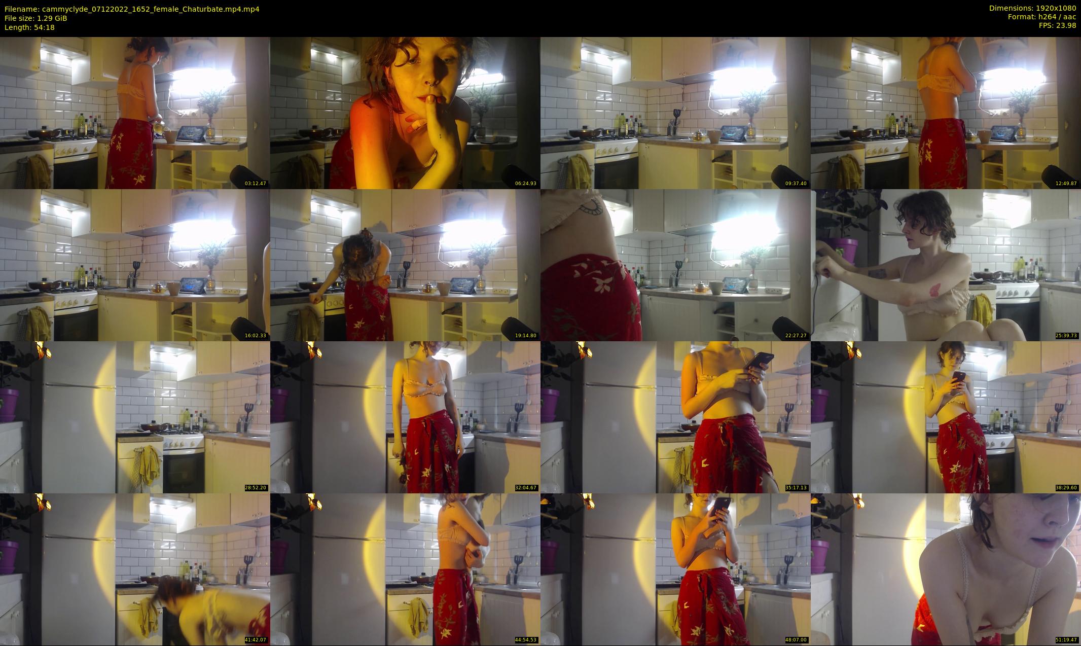 cammyclyde — 55 minute Chaturbate female cam show recording, 1080p, Dec 7, 2022