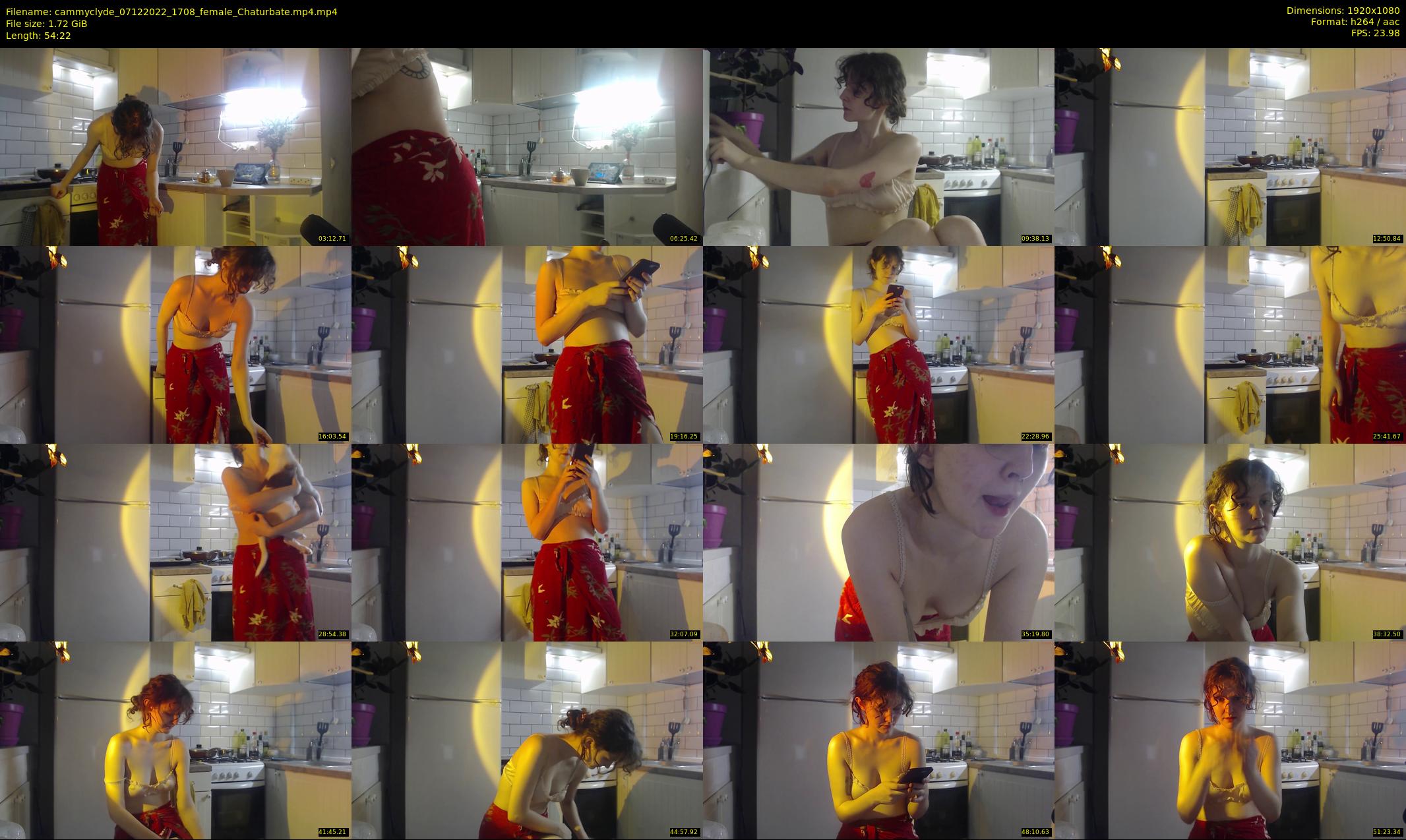 cammyclyde — 55 minute Chaturbate female cam show recording, 1080p, Dec 7, 2022