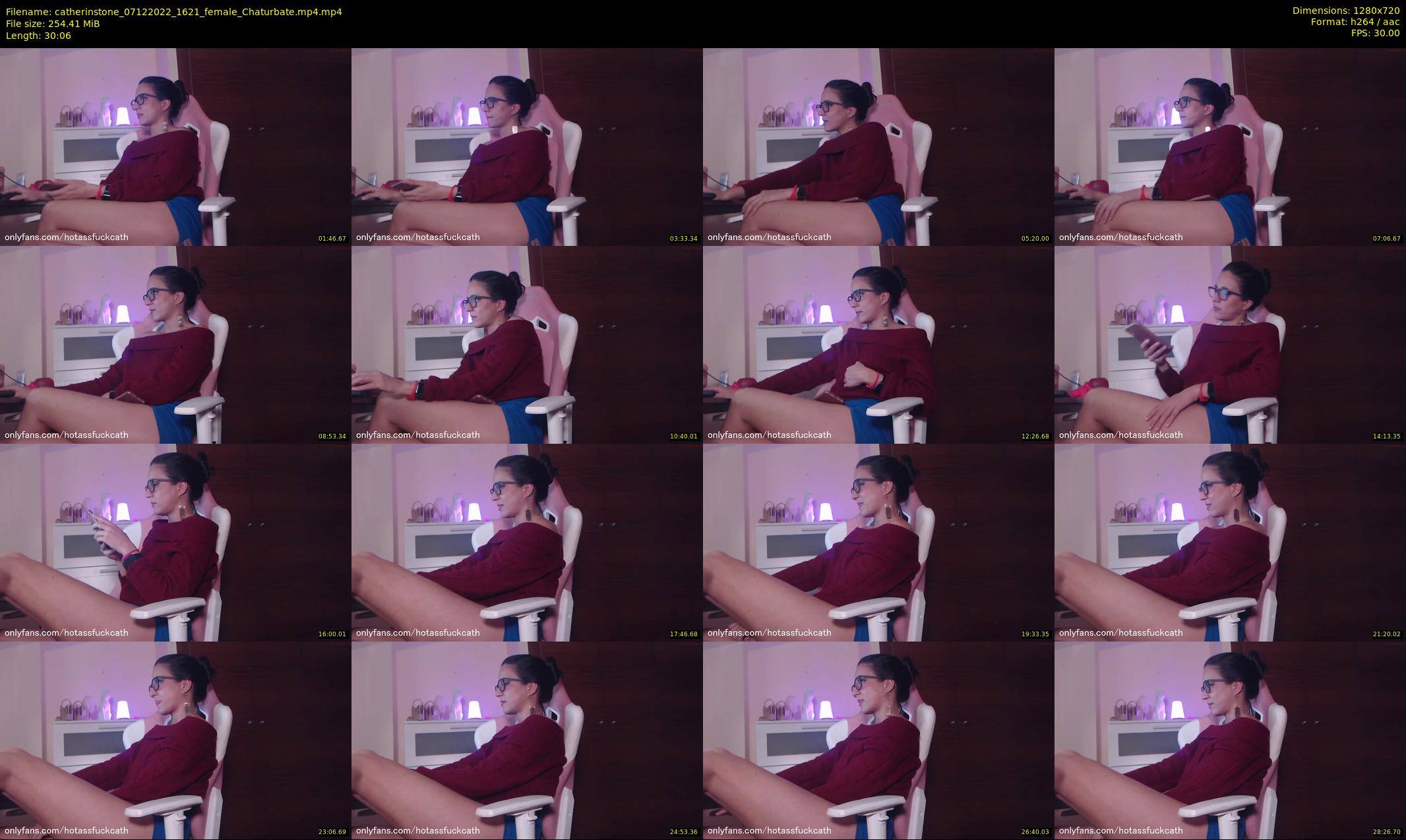 catherinstone — 31 minute Chaturbate female cam show recording, 720p, Dec 7, 2022