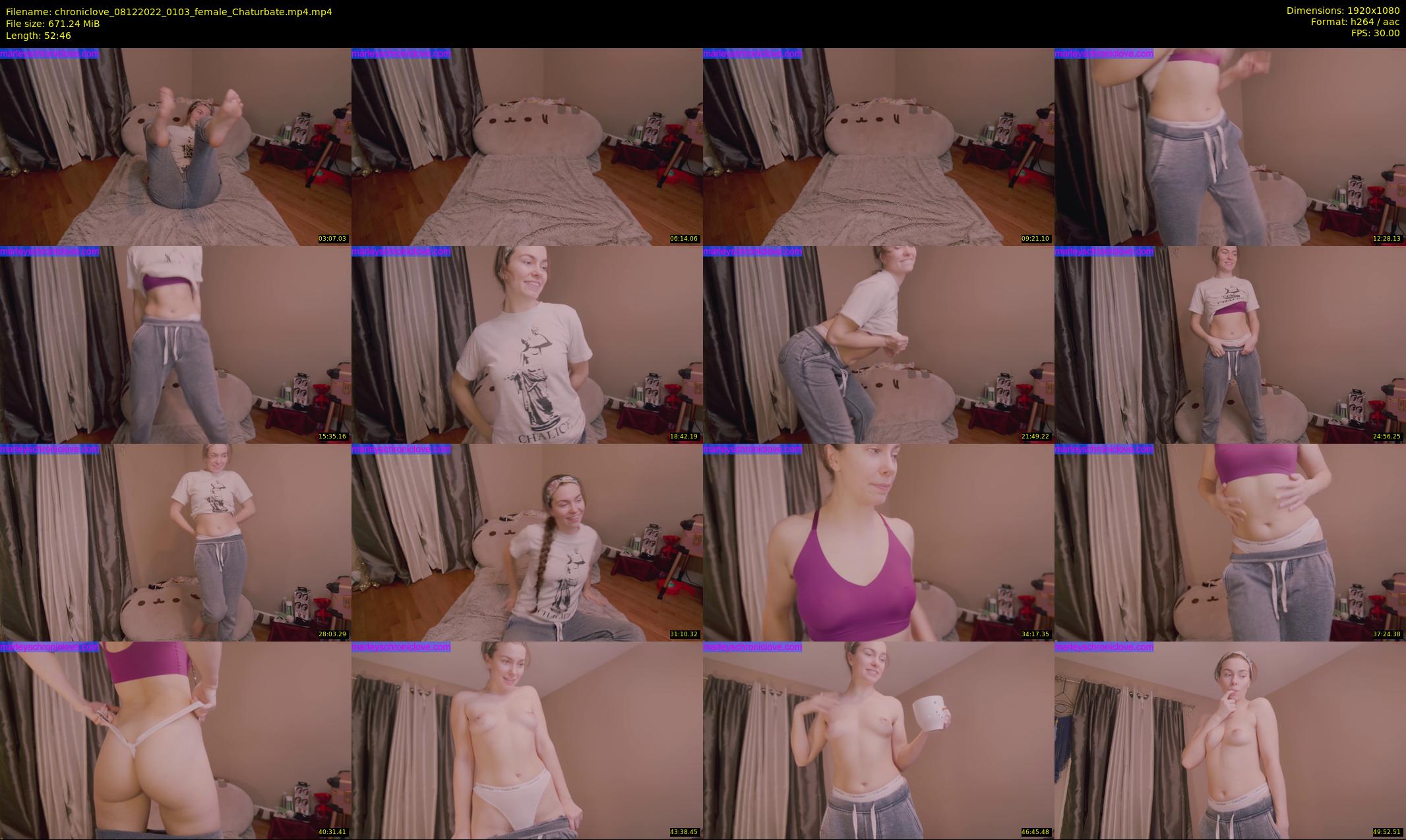 chroniclove — 53 minute Chaturbate female cam show recording, 1080p, Dec 8, 2022