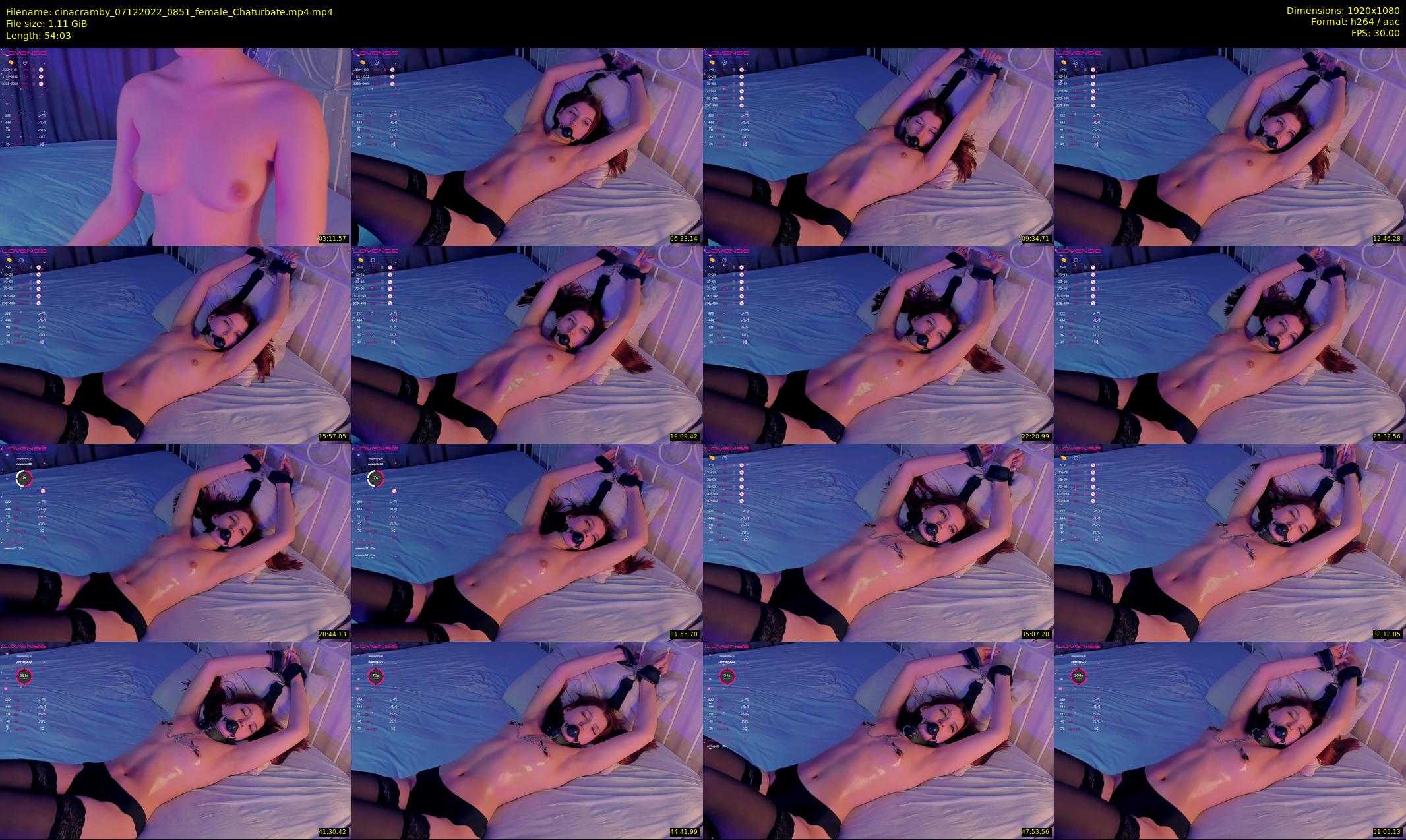 cinacramby — 55 minute Chaturbate female cam show recording, 1080p, Dec 7, 2022