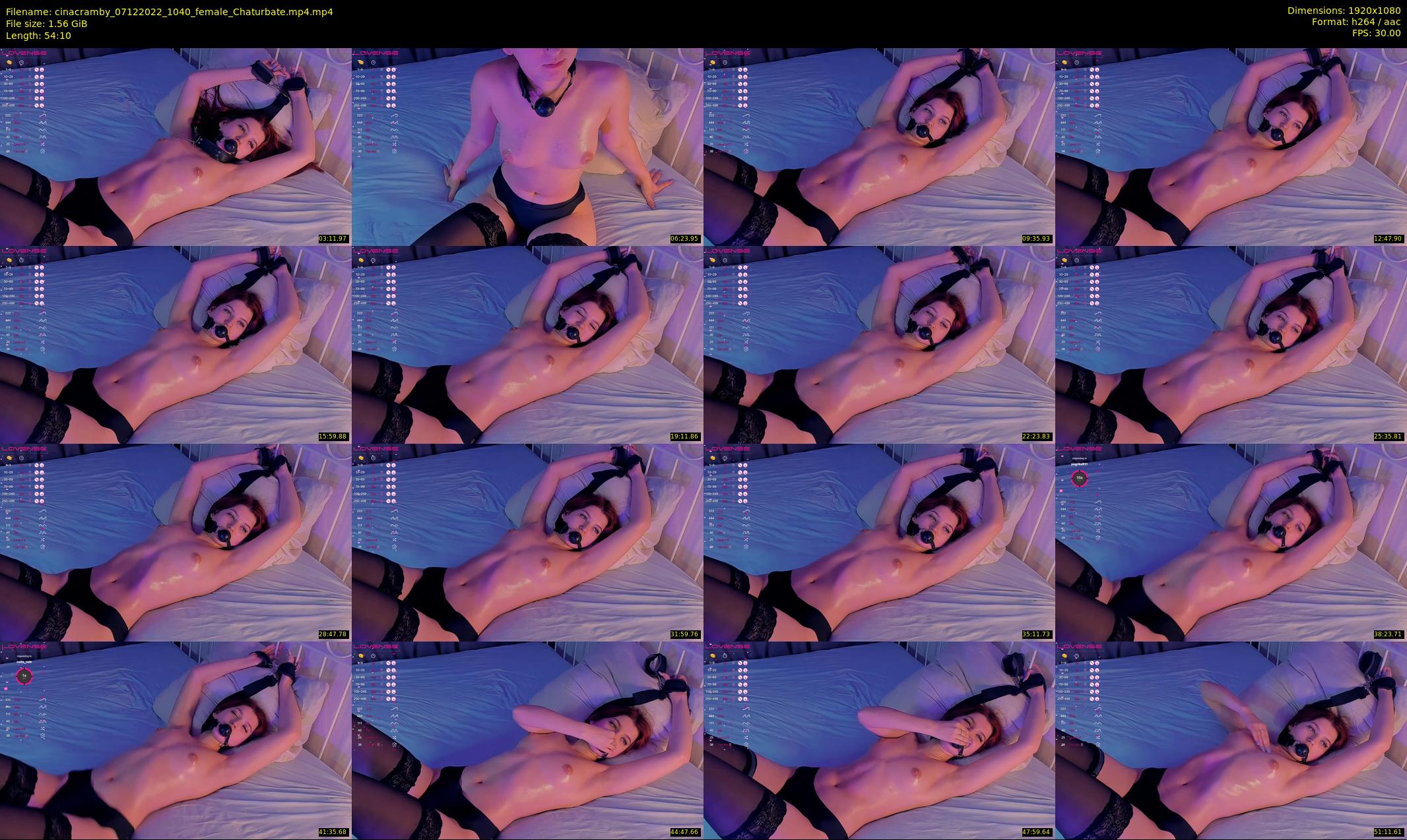 cinacramby — 55 minute Chaturbate female cam show recording, 1080p, Dec 7, 2022