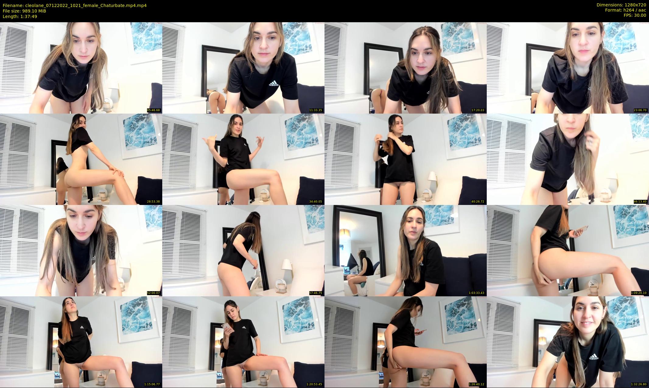 cleolane — 98 minute Chaturbate female cam show recording, 720p, Dec 7, 2022