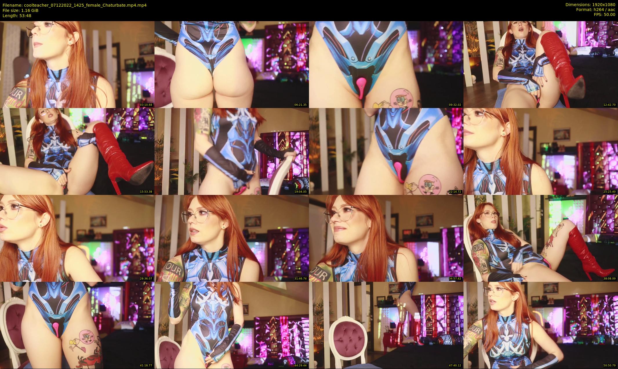 coolteacher — 54 minute Chaturbate female cam show recording, 1080p, Dec 7, 2022