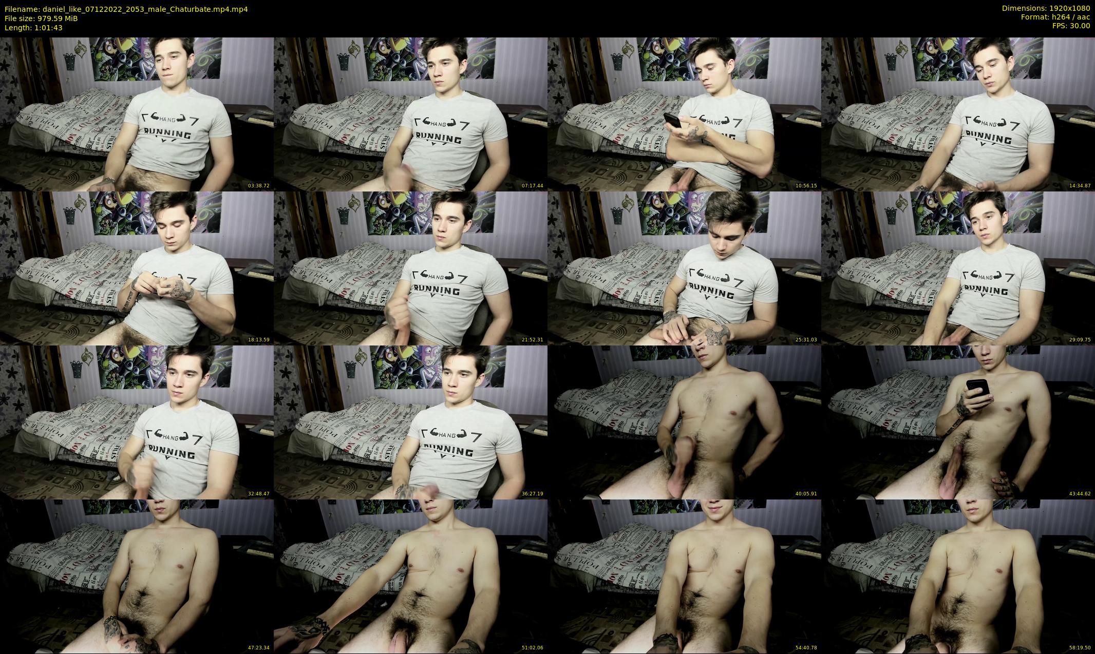 daniel_like — 62 minute Chaturbate male cam show recording, 1080p, Dec 7, 2022