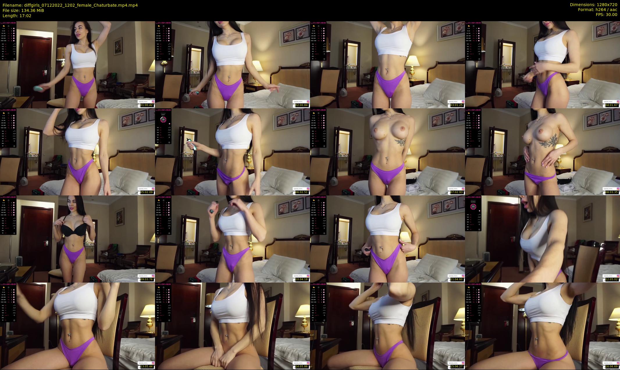 diffgirls — 18 minute Chaturbate female cam show recording, 720p, Dec 7, 2022