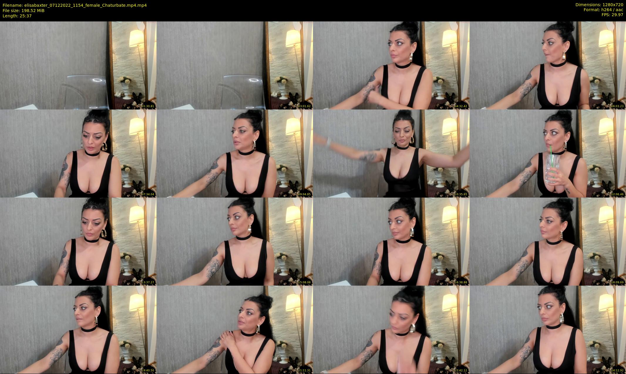 elisabaxter — 26 minute Chaturbate female cam show recording, 720p, Dec 7, 2022