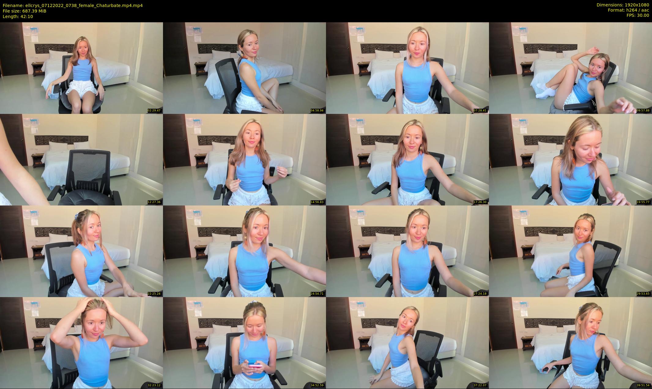 ellcrys — 43 minute Chaturbate couple cam show recording, 1080p, Dec 7, 2022