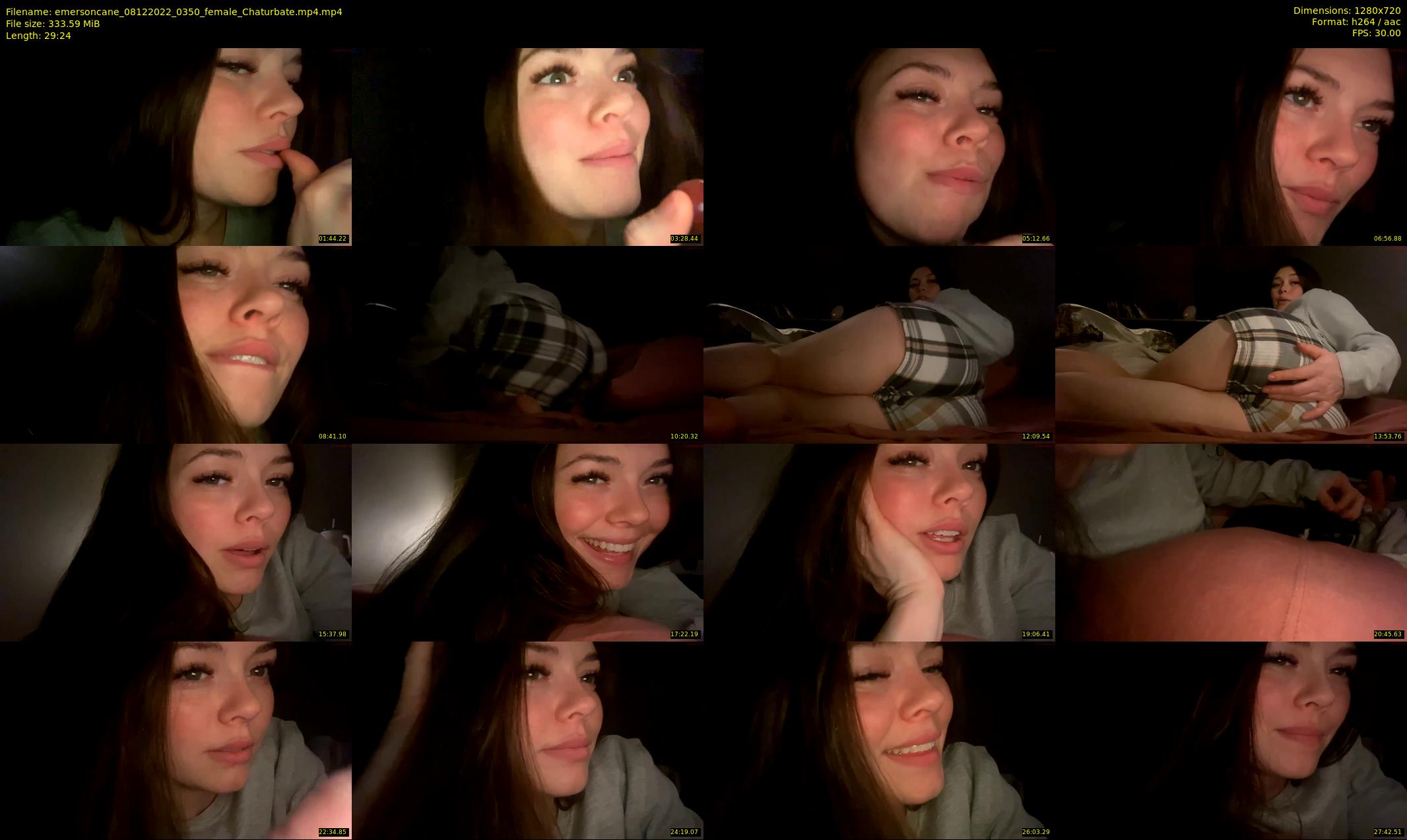 emersoncane — 30 minute Chaturbate female cam show recording, 720p, Dec 8, 2022