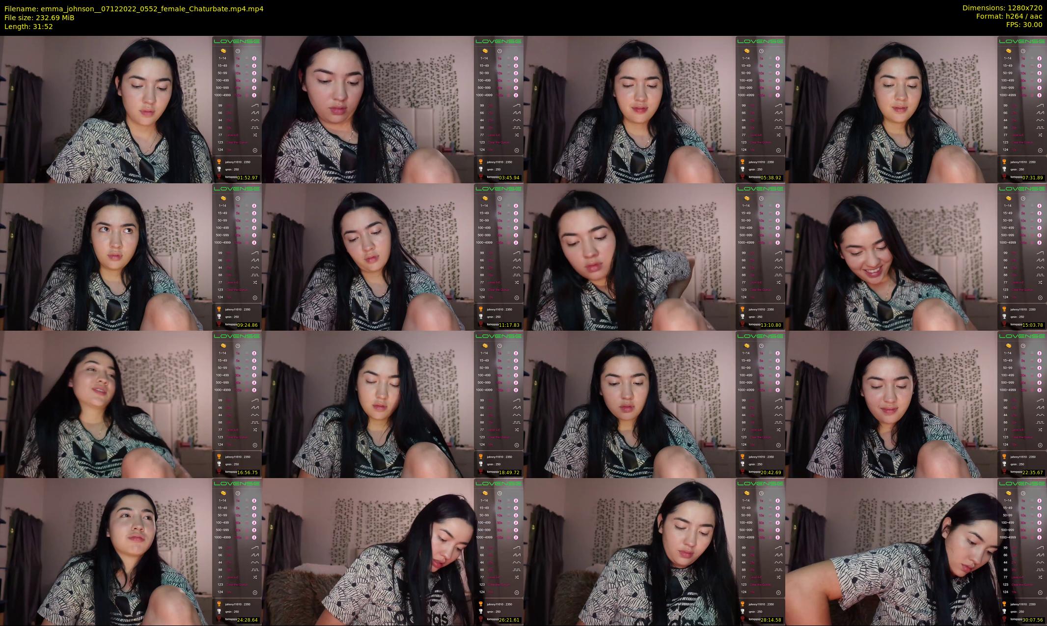 emma_johnson_ — 32 minute Chaturbate female cam show recording, 720p, Dec 7, 2022