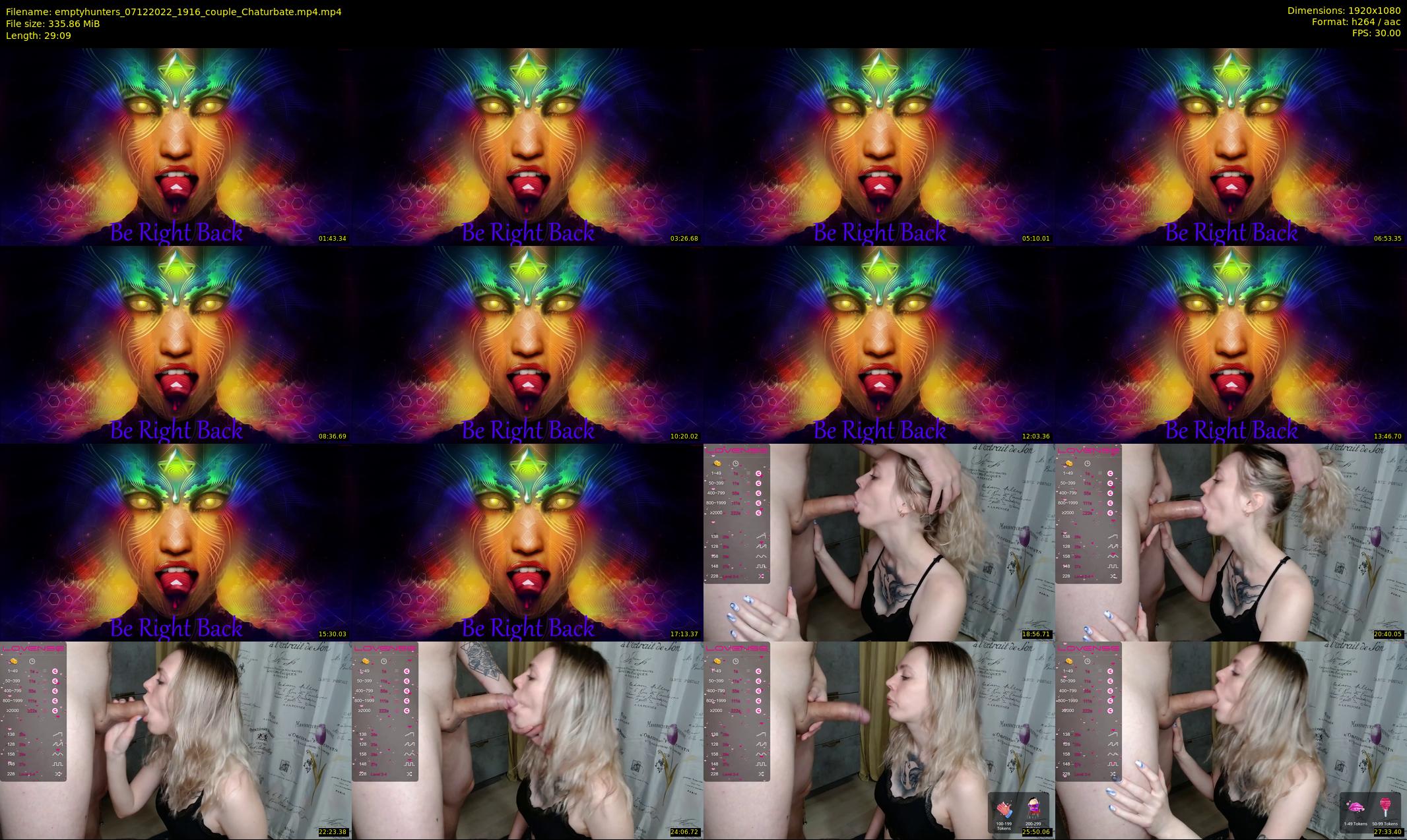 emptyhunters — 30 minute Chaturbate couple cam show recording, 1080p, Dec 7, 2022