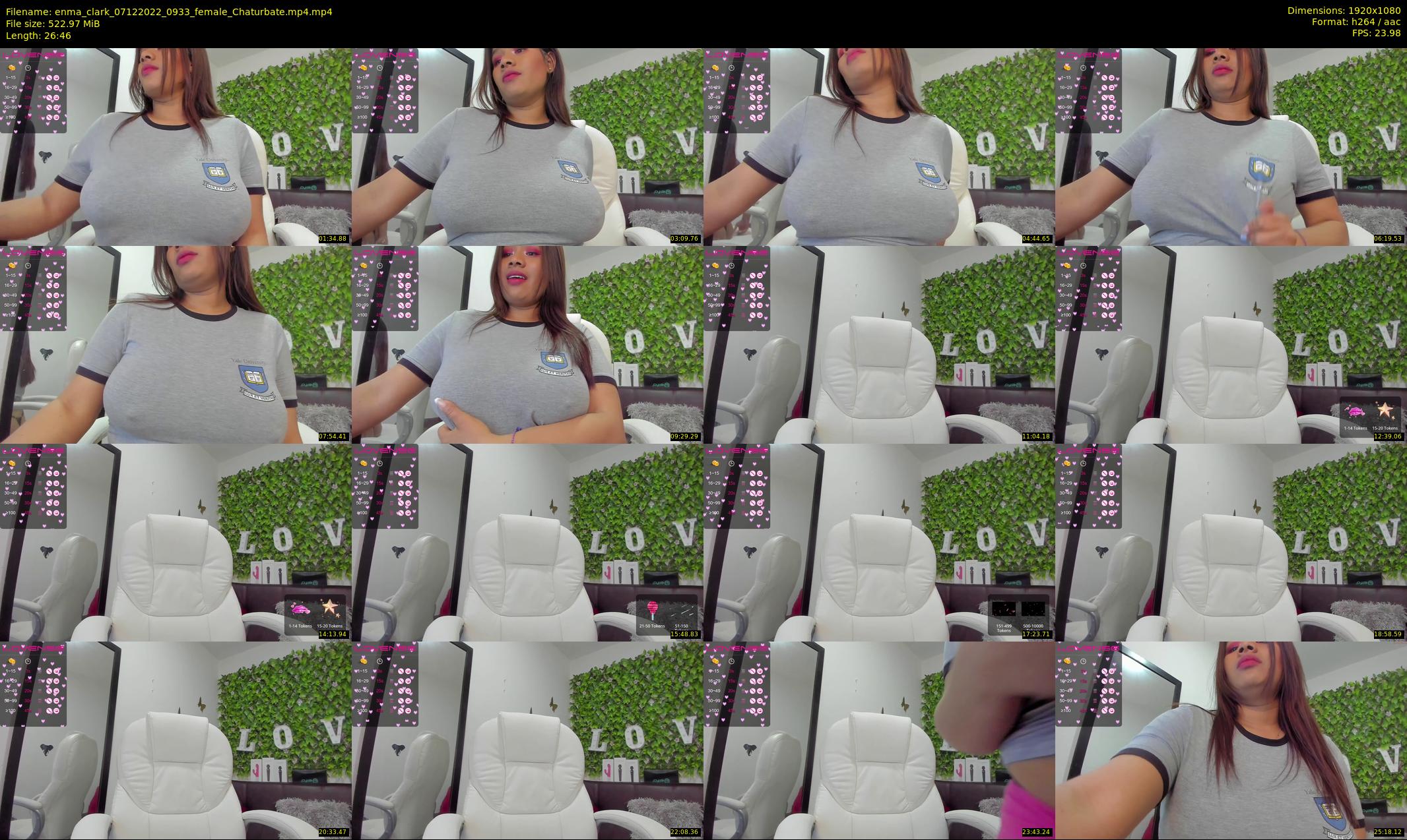 enma_clark — 27 minute Chaturbate female cam show recording, 1080p, Dec 7, 2022